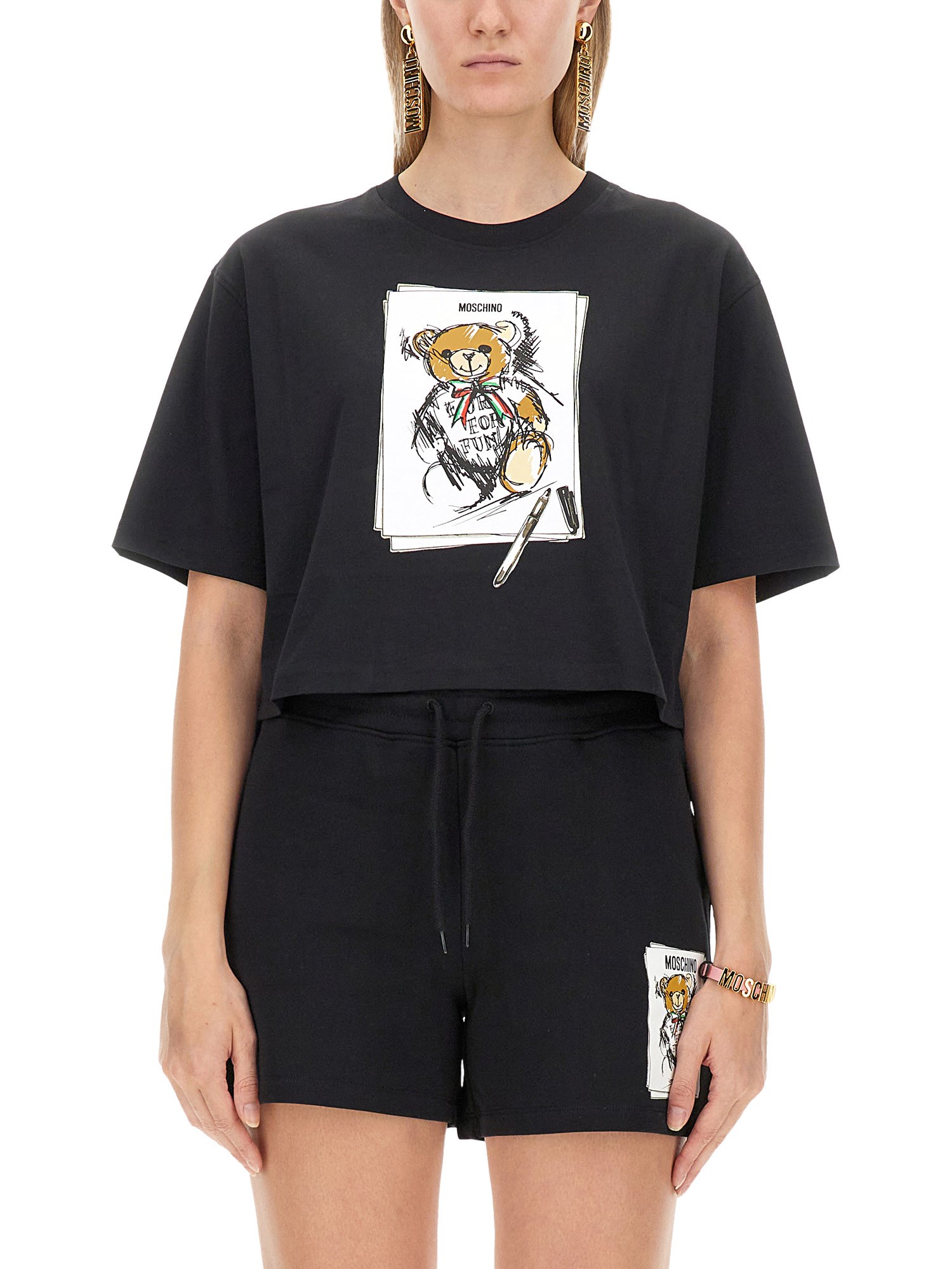 Moschino moschino jersey t-shirt