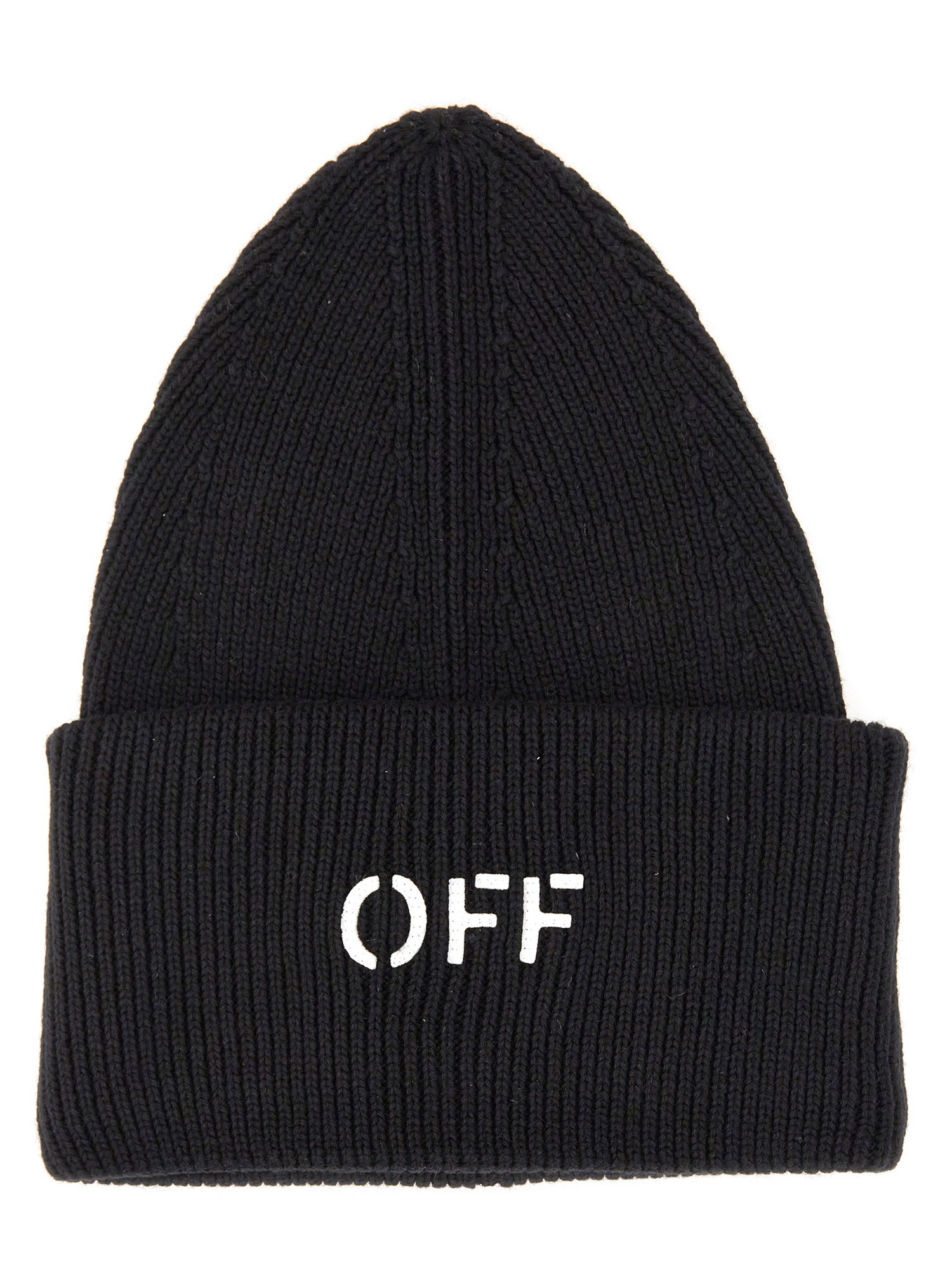 OFF-WHITE off-white loose fit knit hat