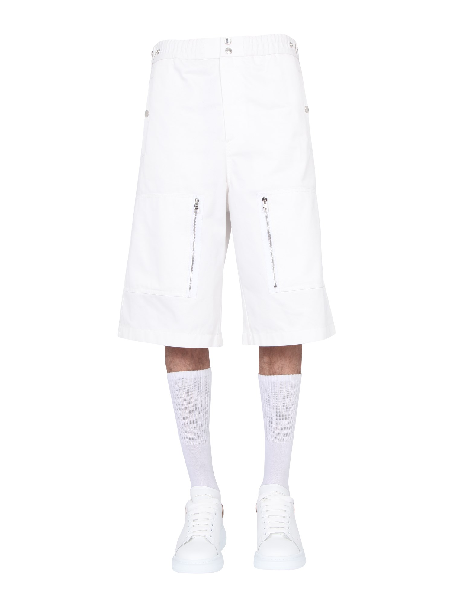 Alexander McQueen alexander mcqueen japanese gabardine shorts