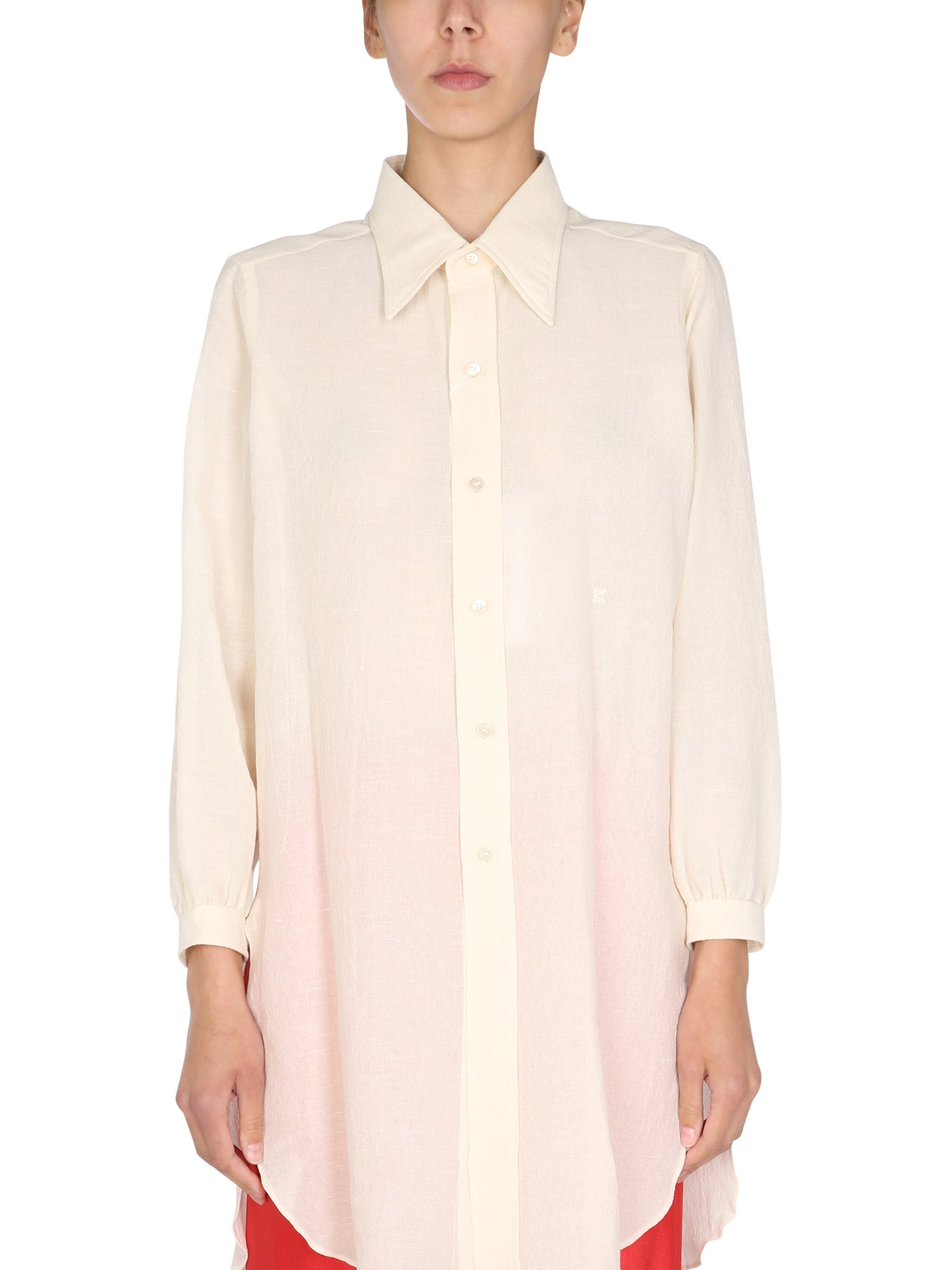 Maison Margiela maison margiela oversize fit shirt