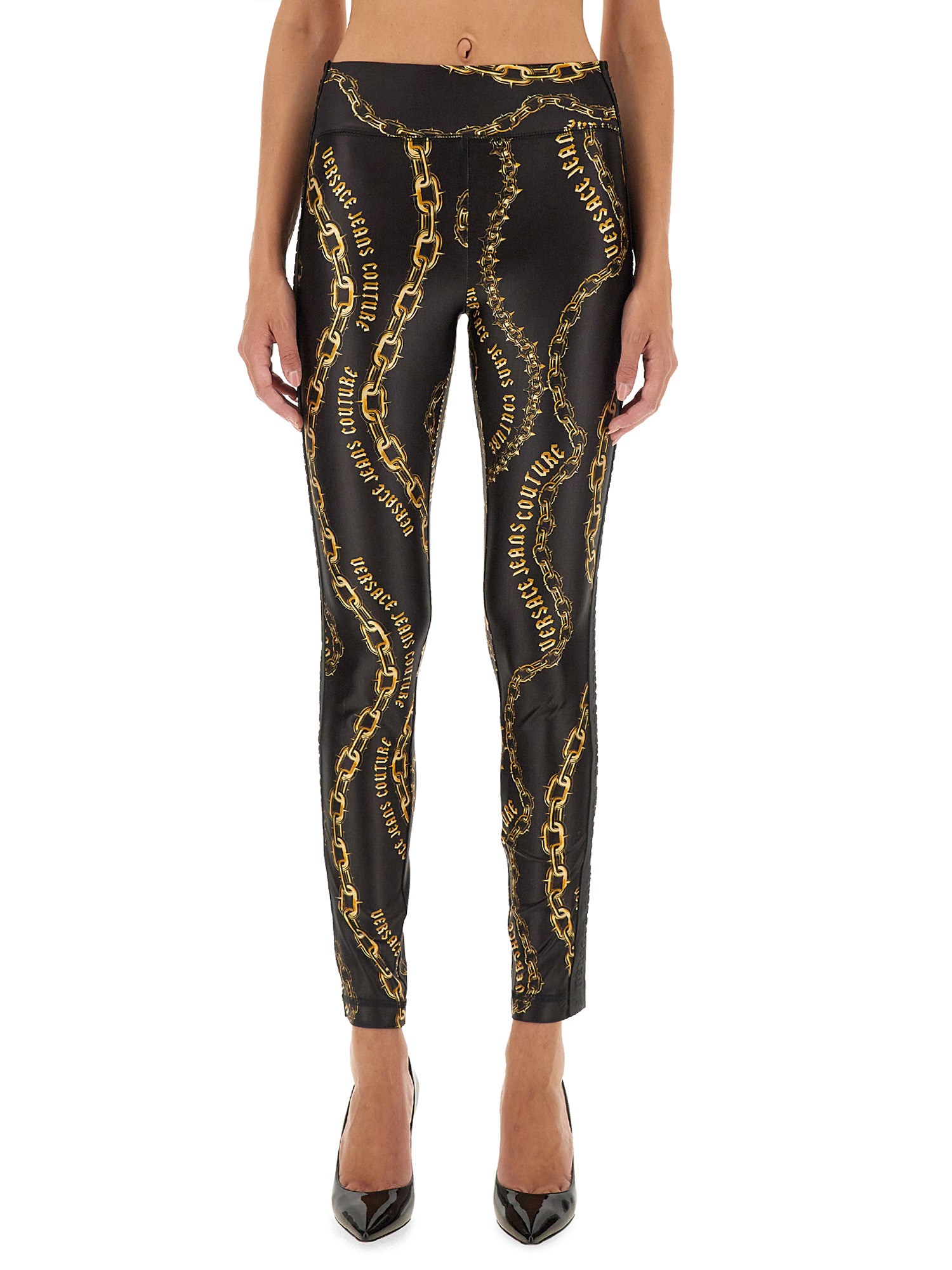 Versace Jeans Couture versace jeans couture leggings with logo