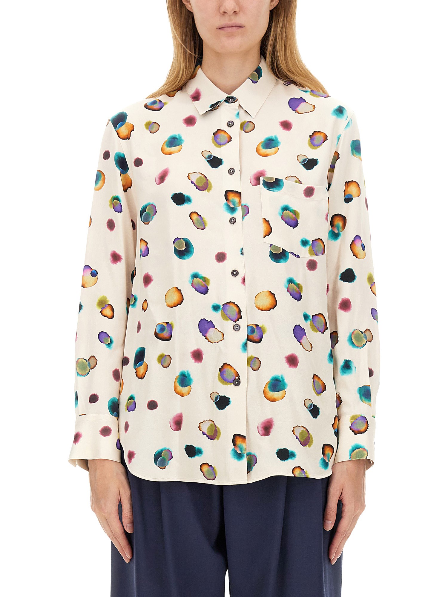  ps by paul smith printed shirt