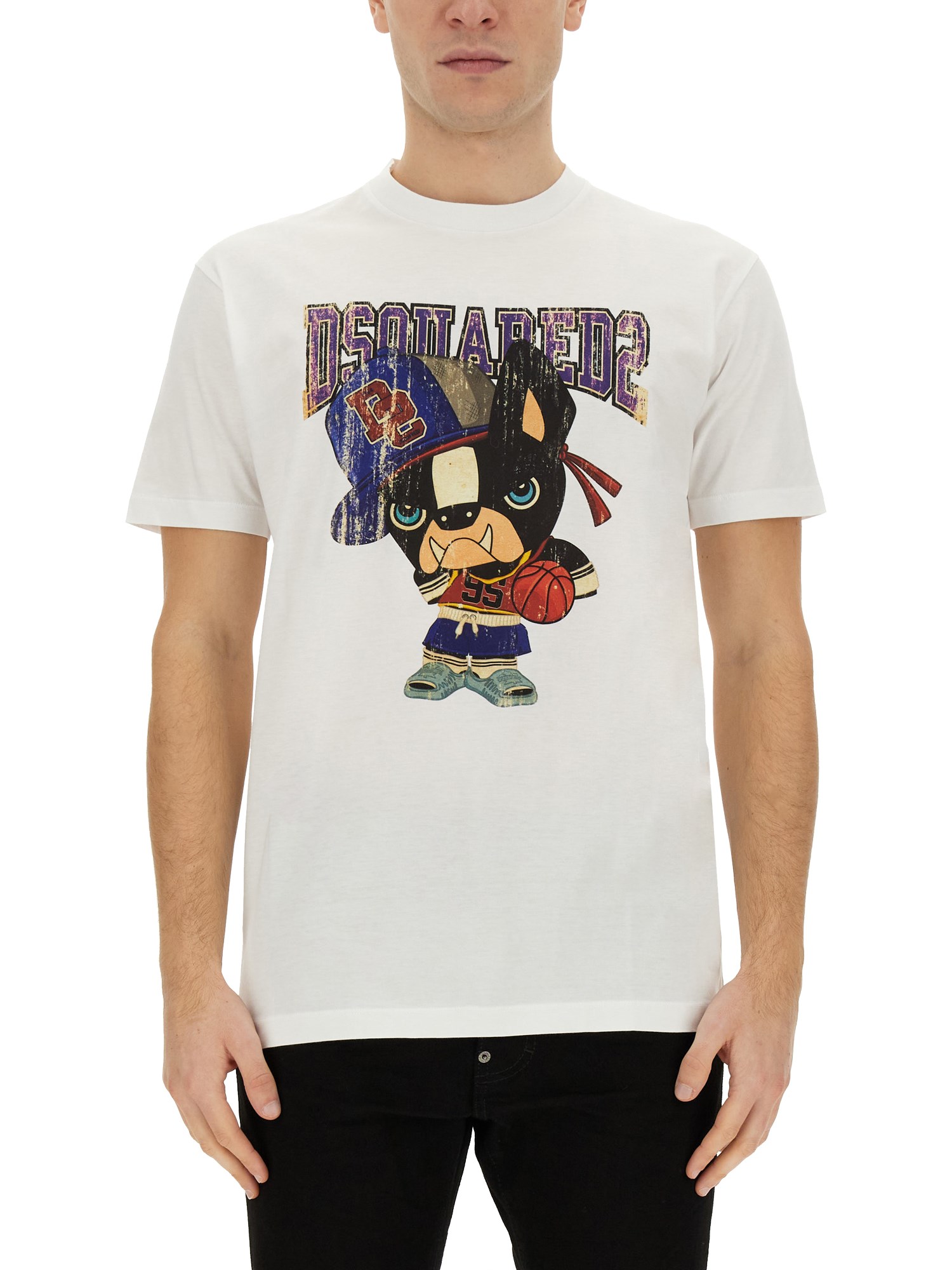dsquared dsquared t-shirt with print