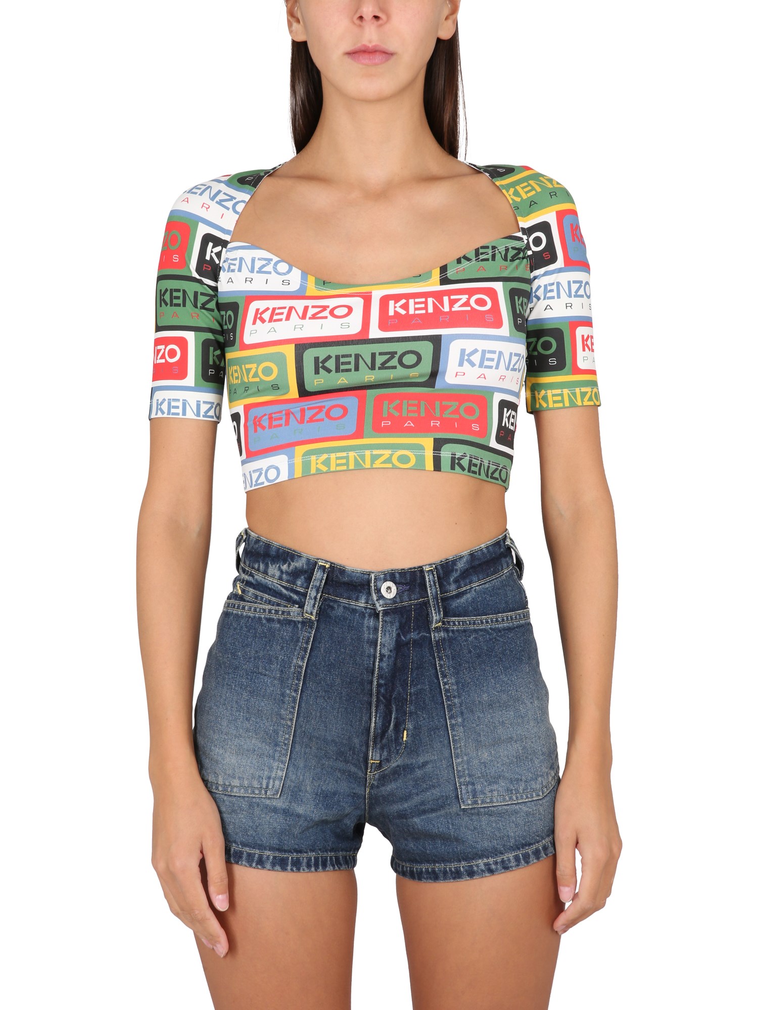 Kenzo kenzo kenzo labels short top