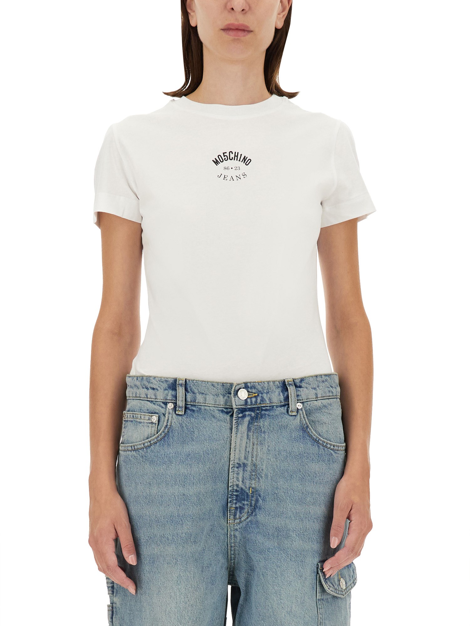 Moschino Jeans moschino jeans t-shirt with logo