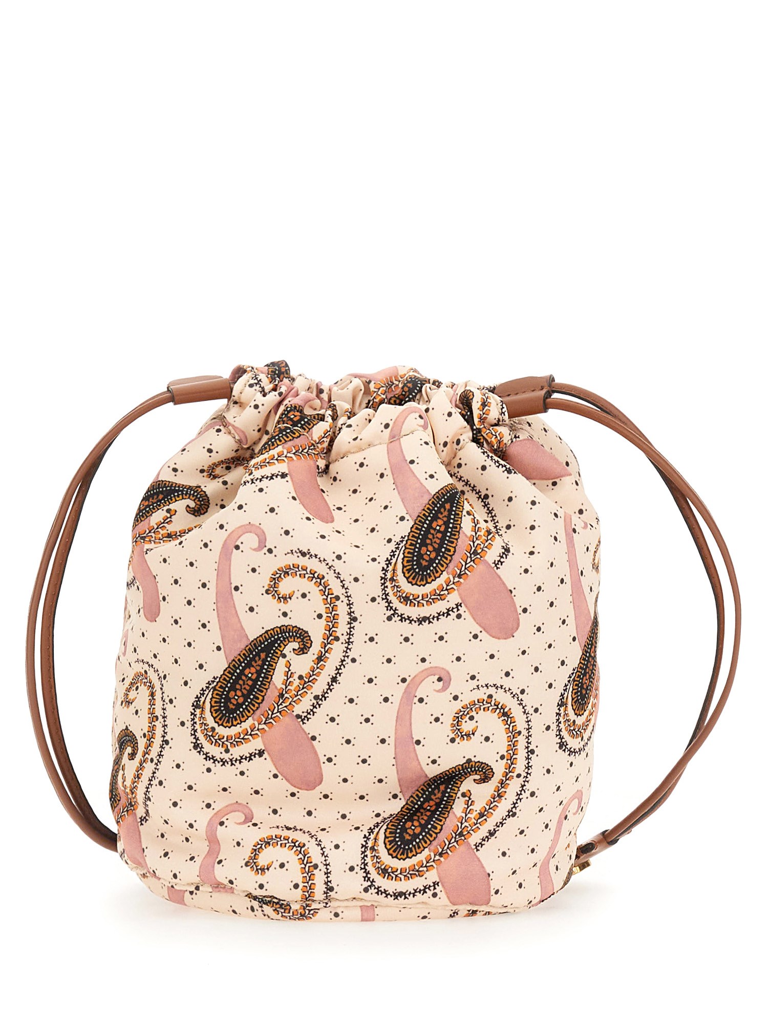 Etro etro pouch with paisley pattern and polka dots