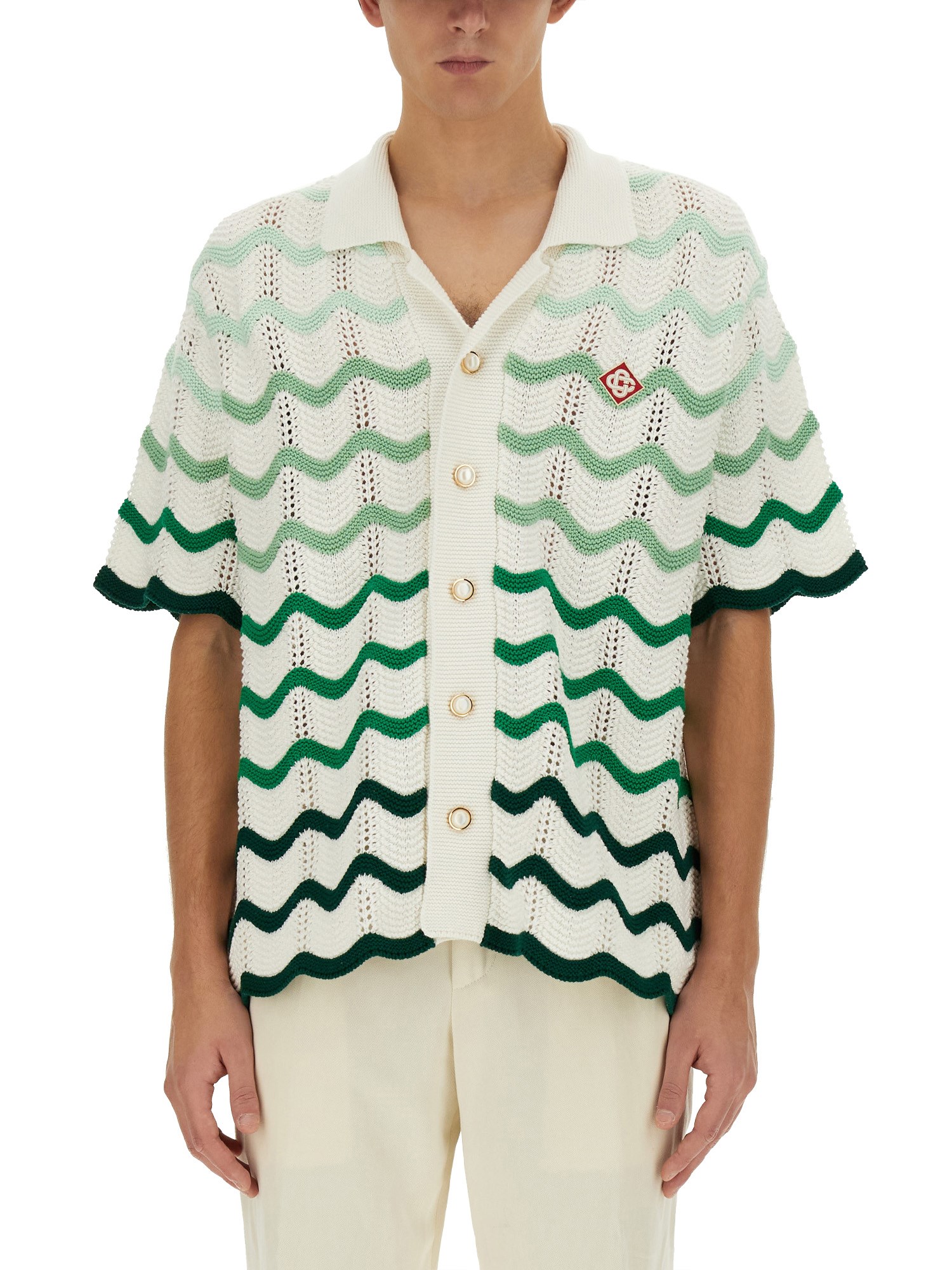 Casablanca casablanca silk shirt