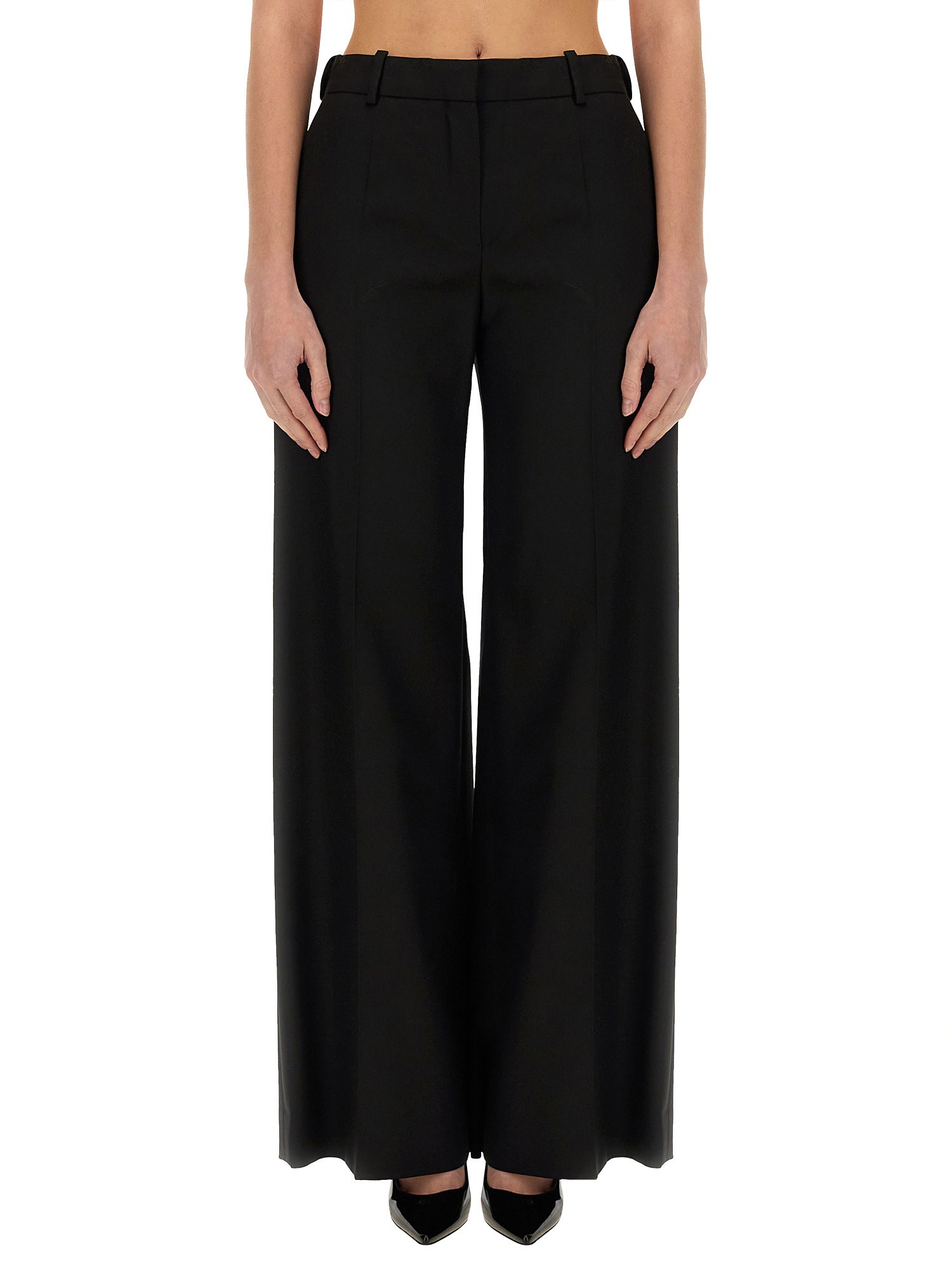 Nina Ricci nina ricci wide gabardine pants