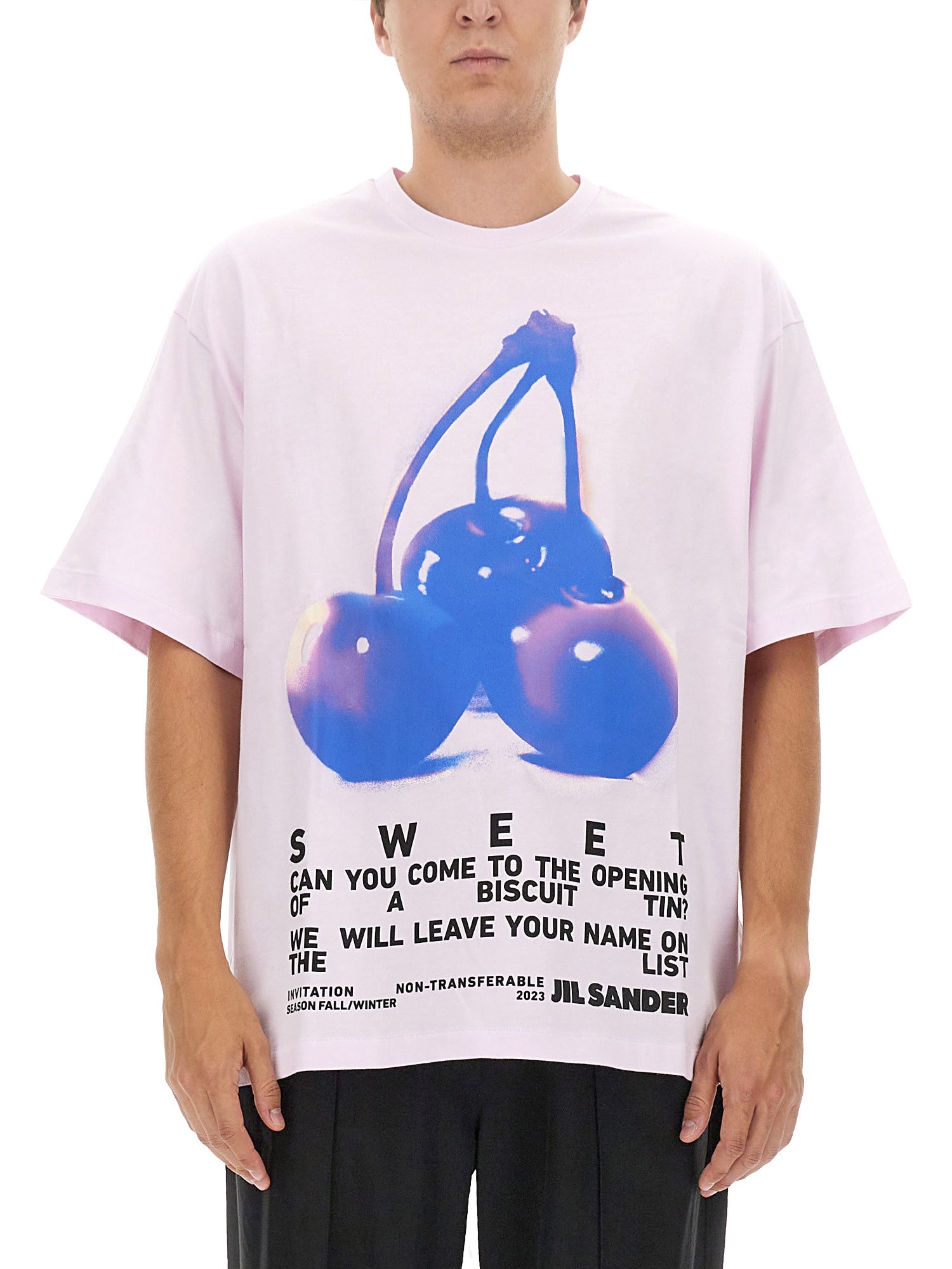 Jil Sander jil sander t-shirt with print