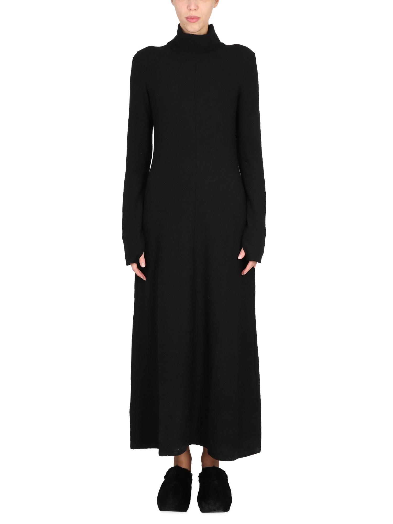 Jil Sander jil sander high neck knit dress