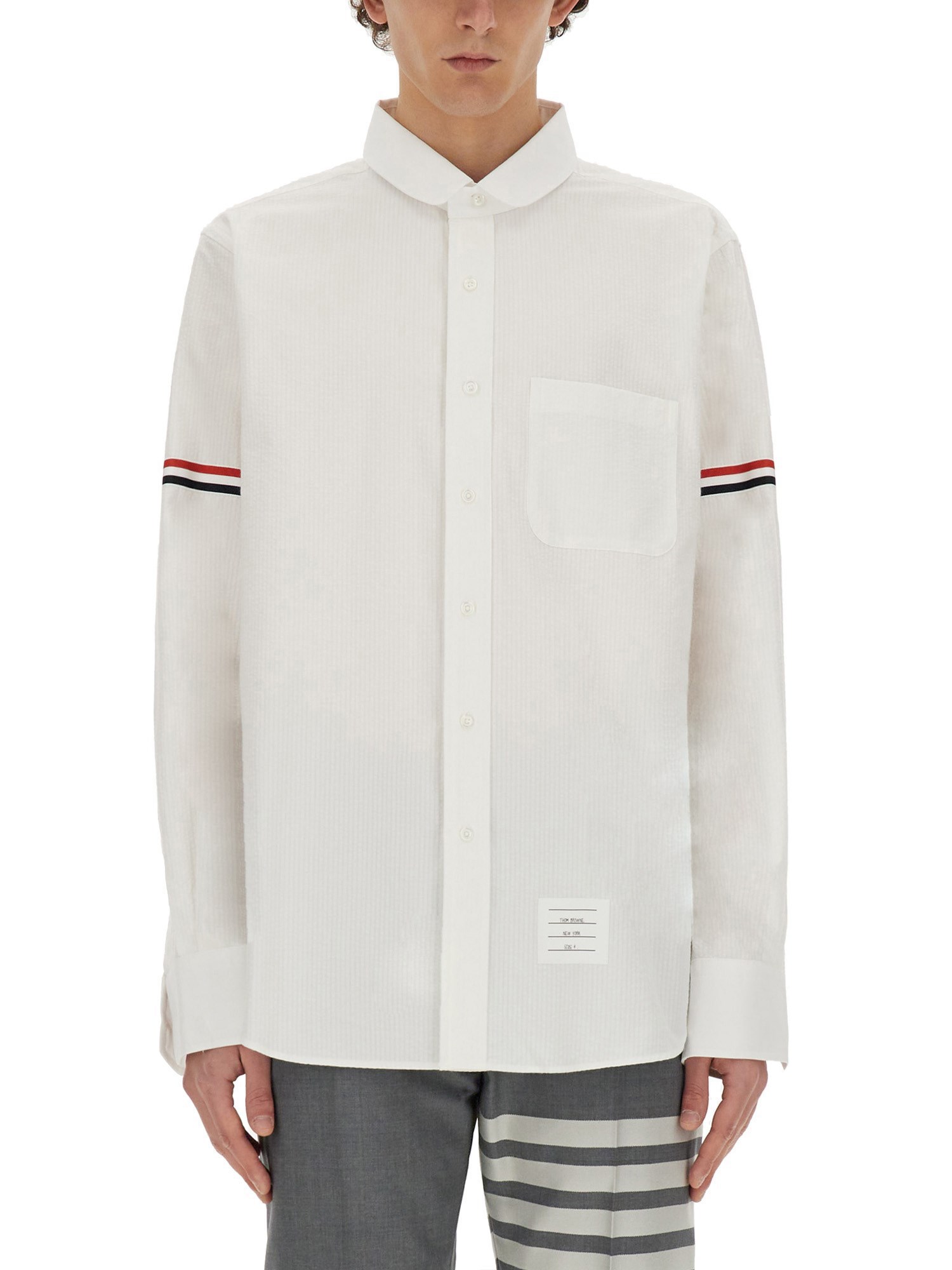 Thom Browne thom browne straight fit shirt