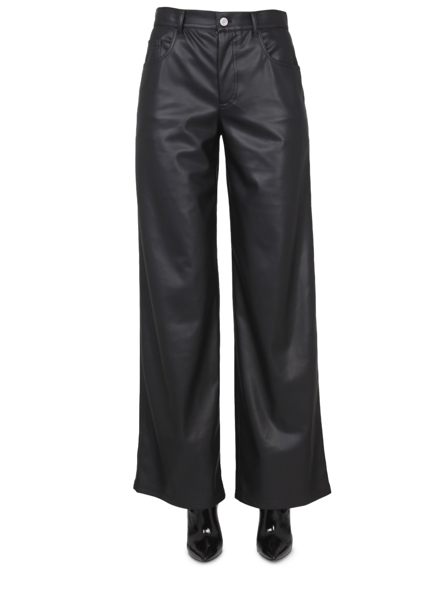 Philosophy Di Lorenzo Serafini philosophy di lorenzo serafini faux leather pants