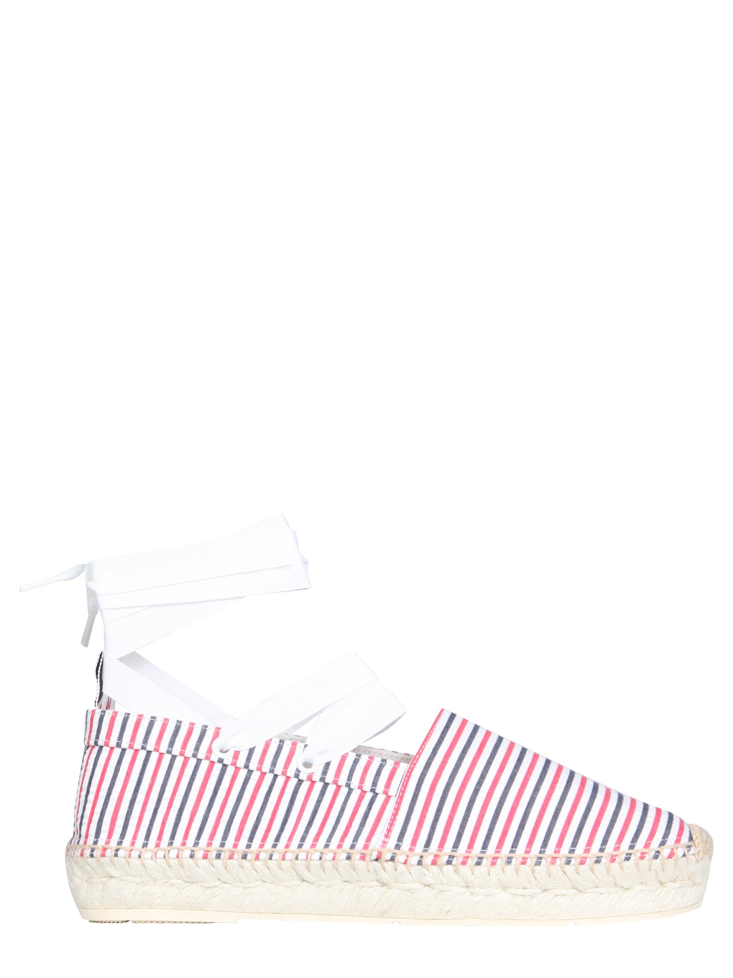 Thom Browne thom browne seersucker cotton espadrilles