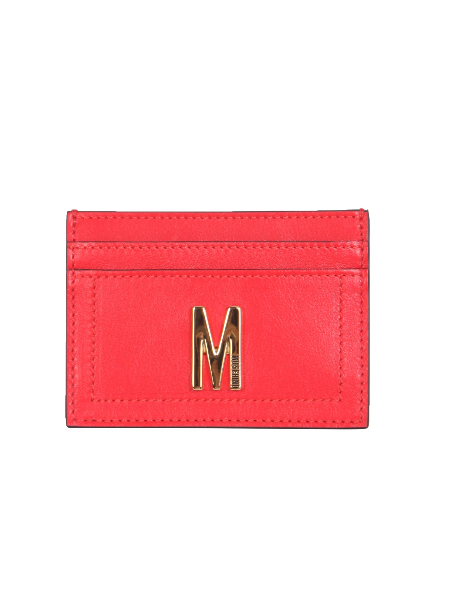 Moschino moschino leather card holder