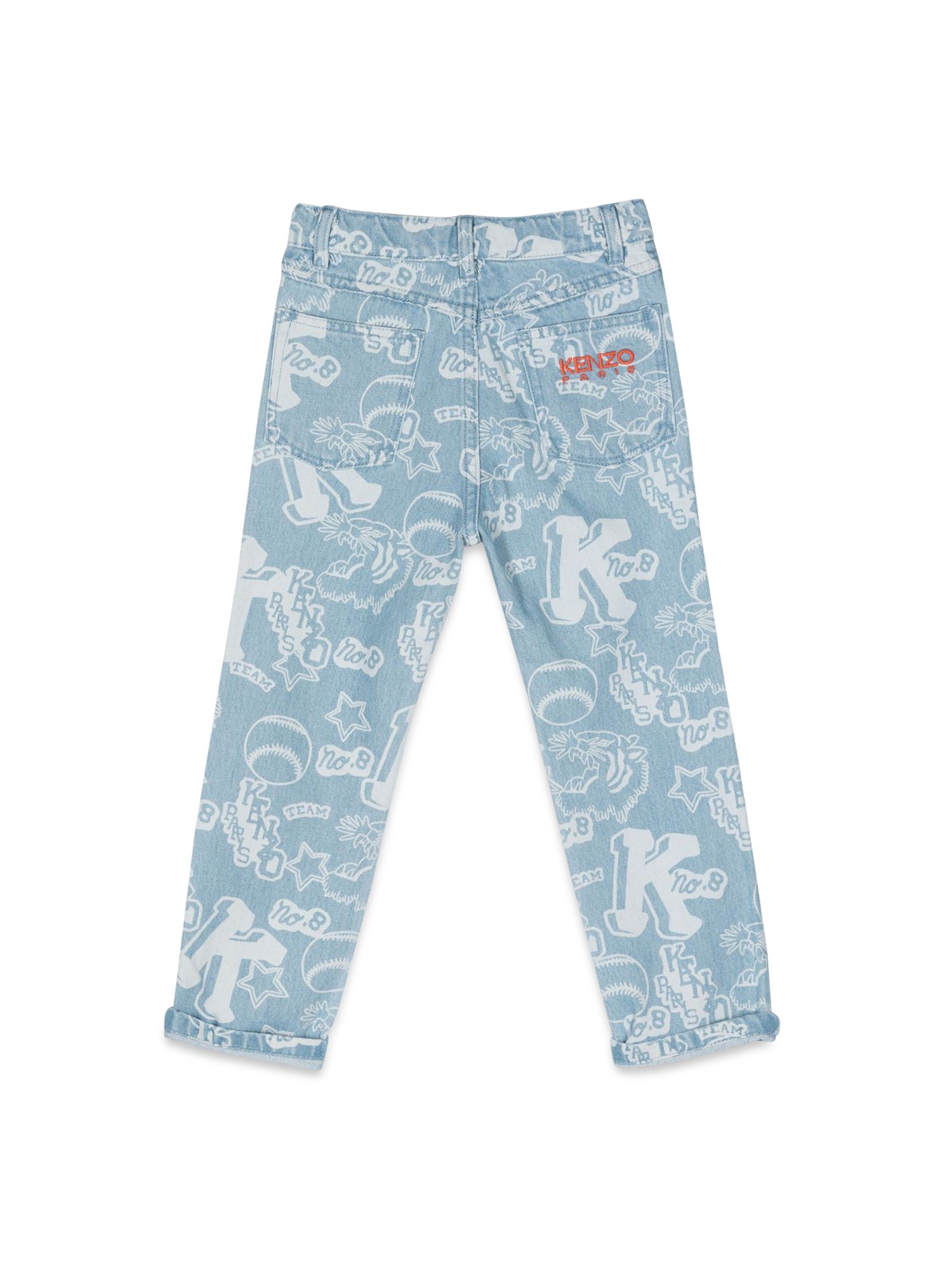 Kenzo kenzo allover print jeans