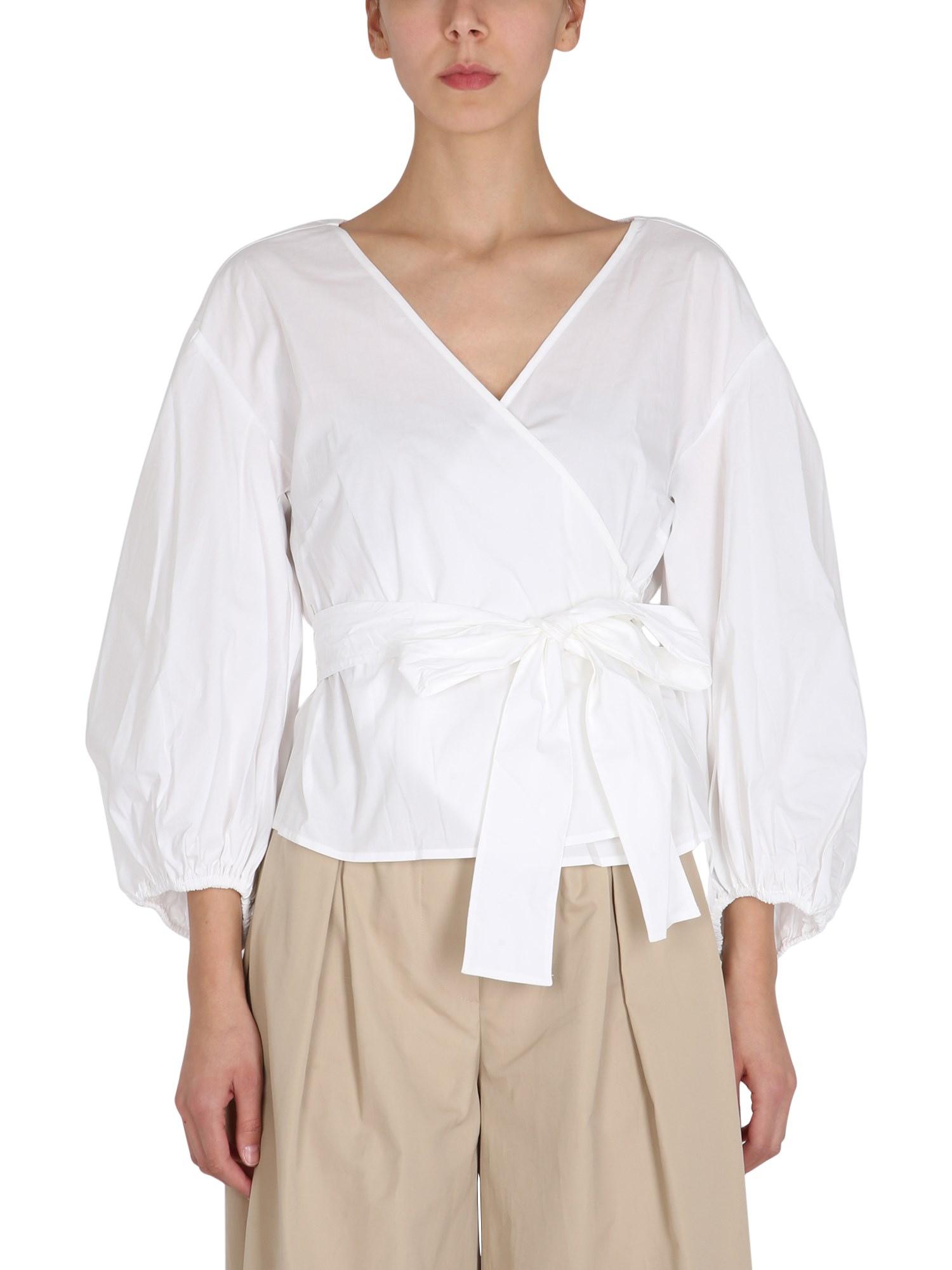  michael by michael kors top with belt