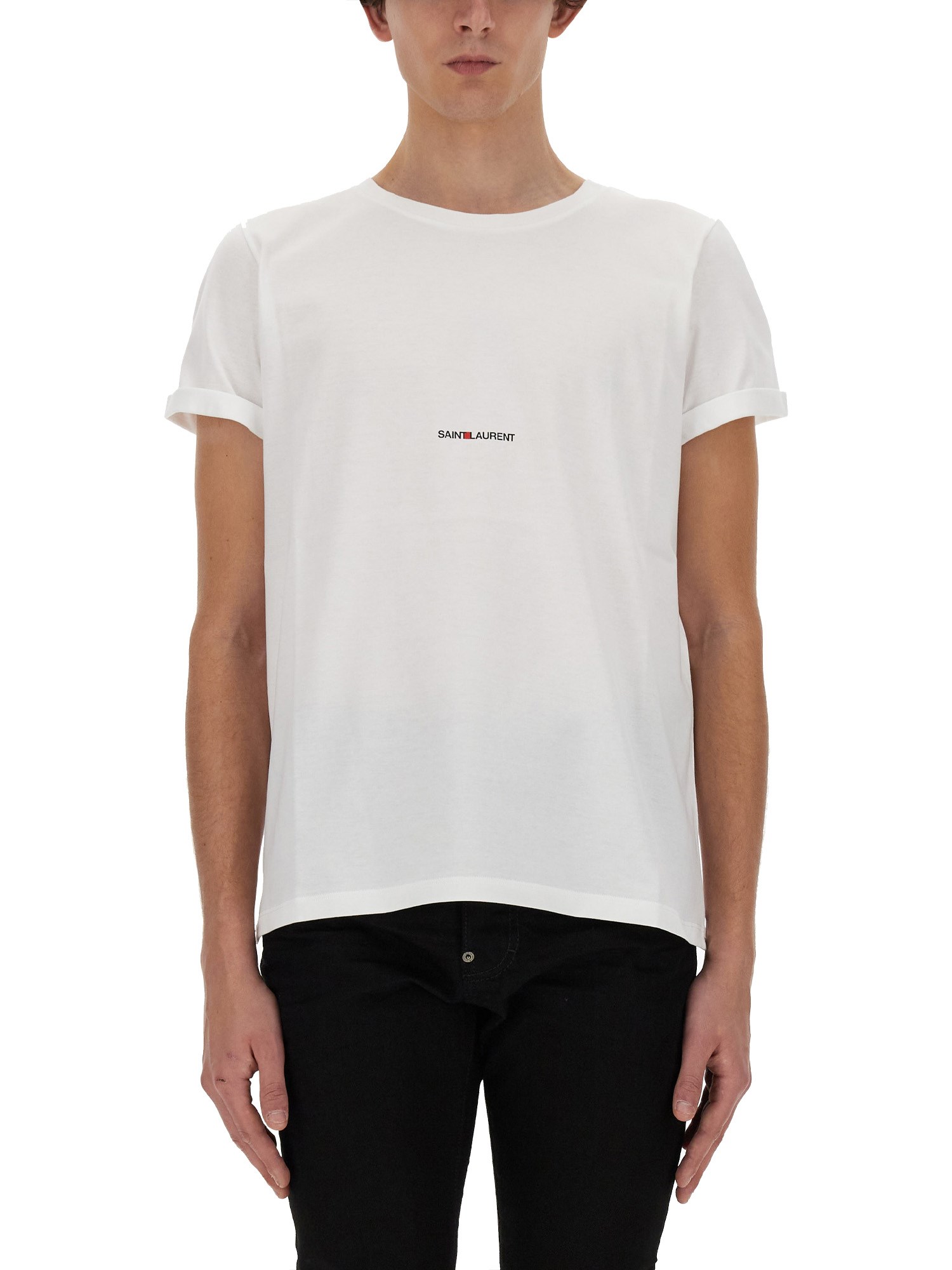 Saint Laurent saint laurent cotton t-shirt