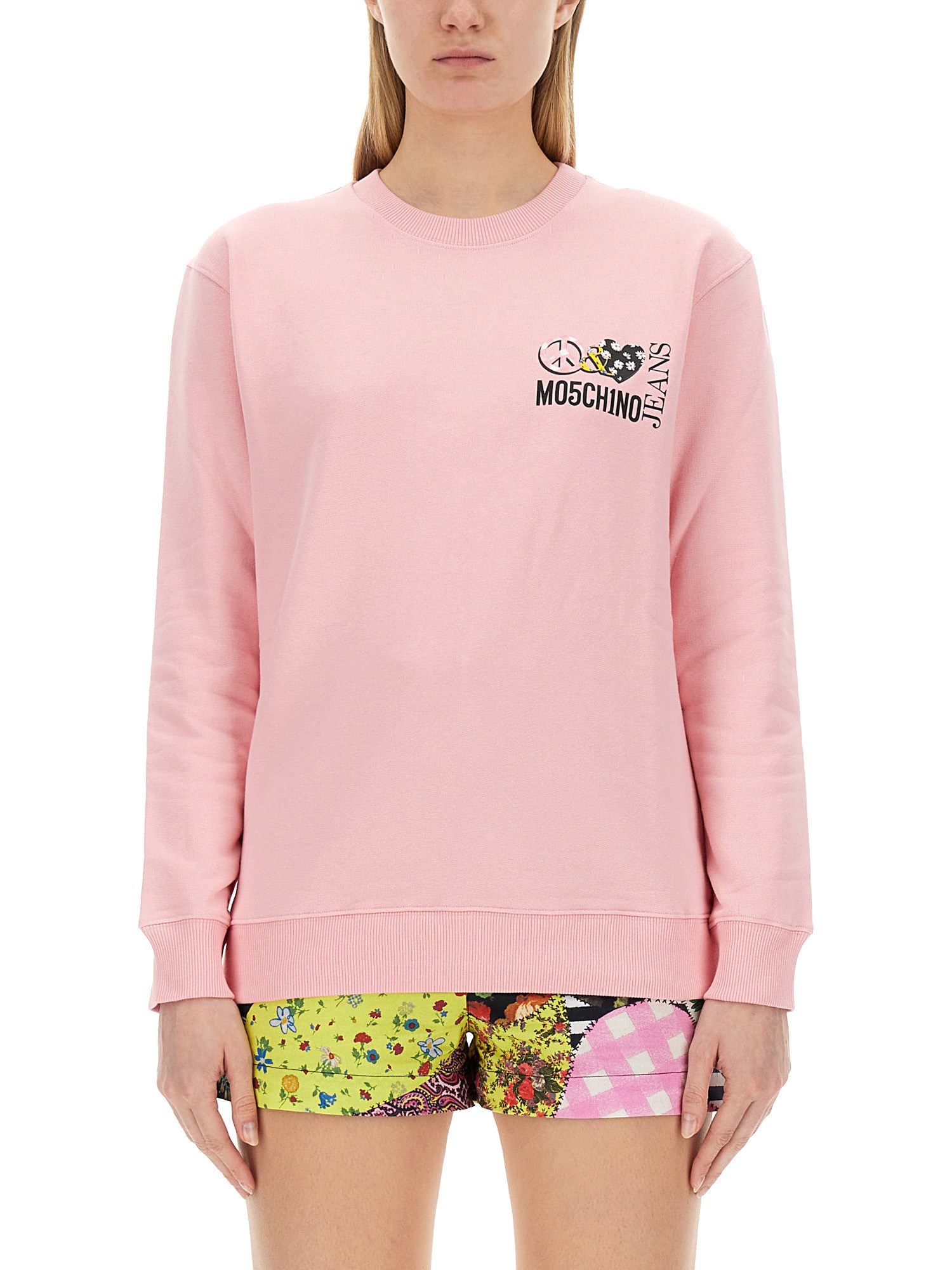 Moschino Jeans moschino jeans sweatshirt with logo