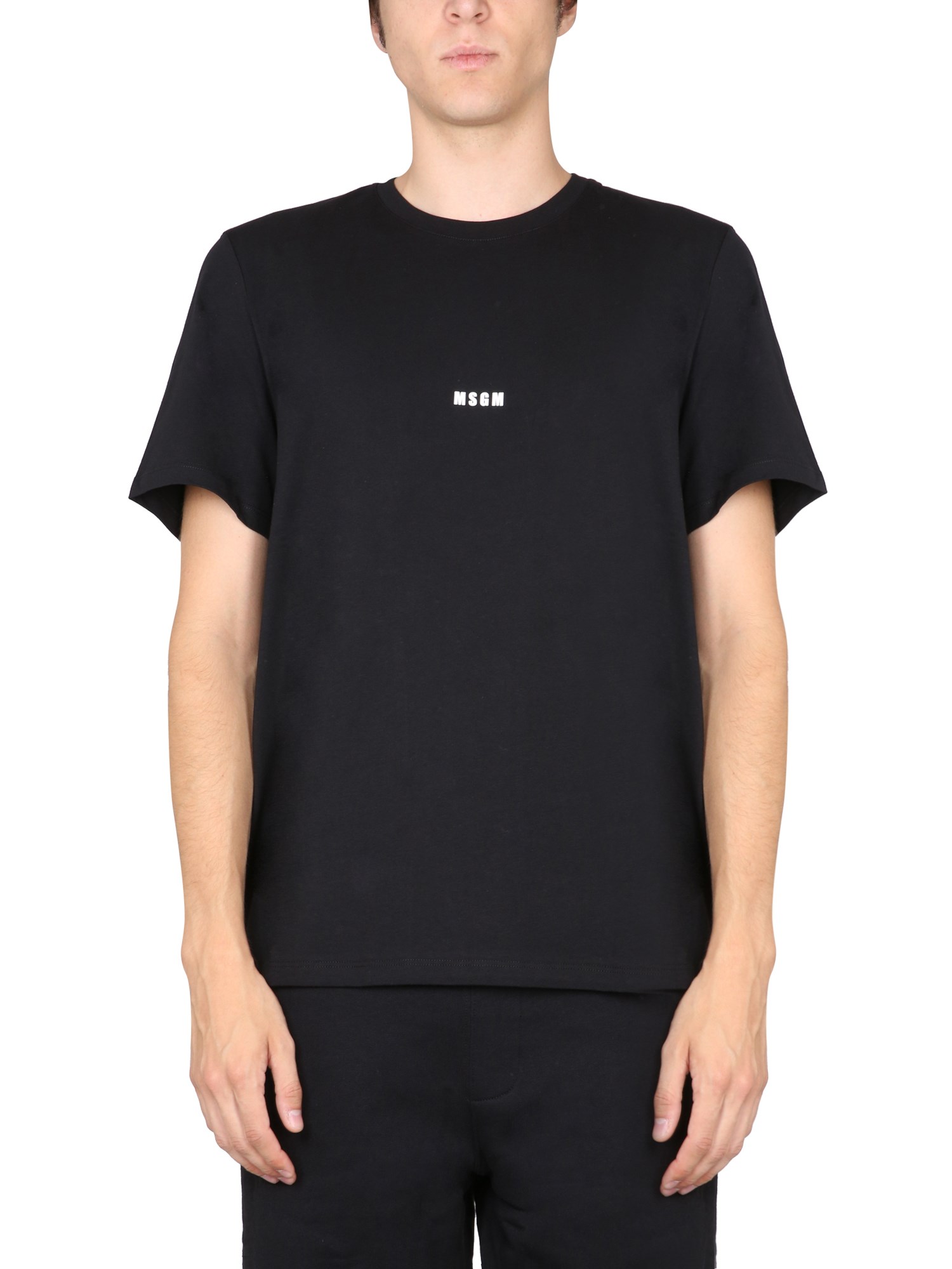 Msgm msgm logo print t-shirt