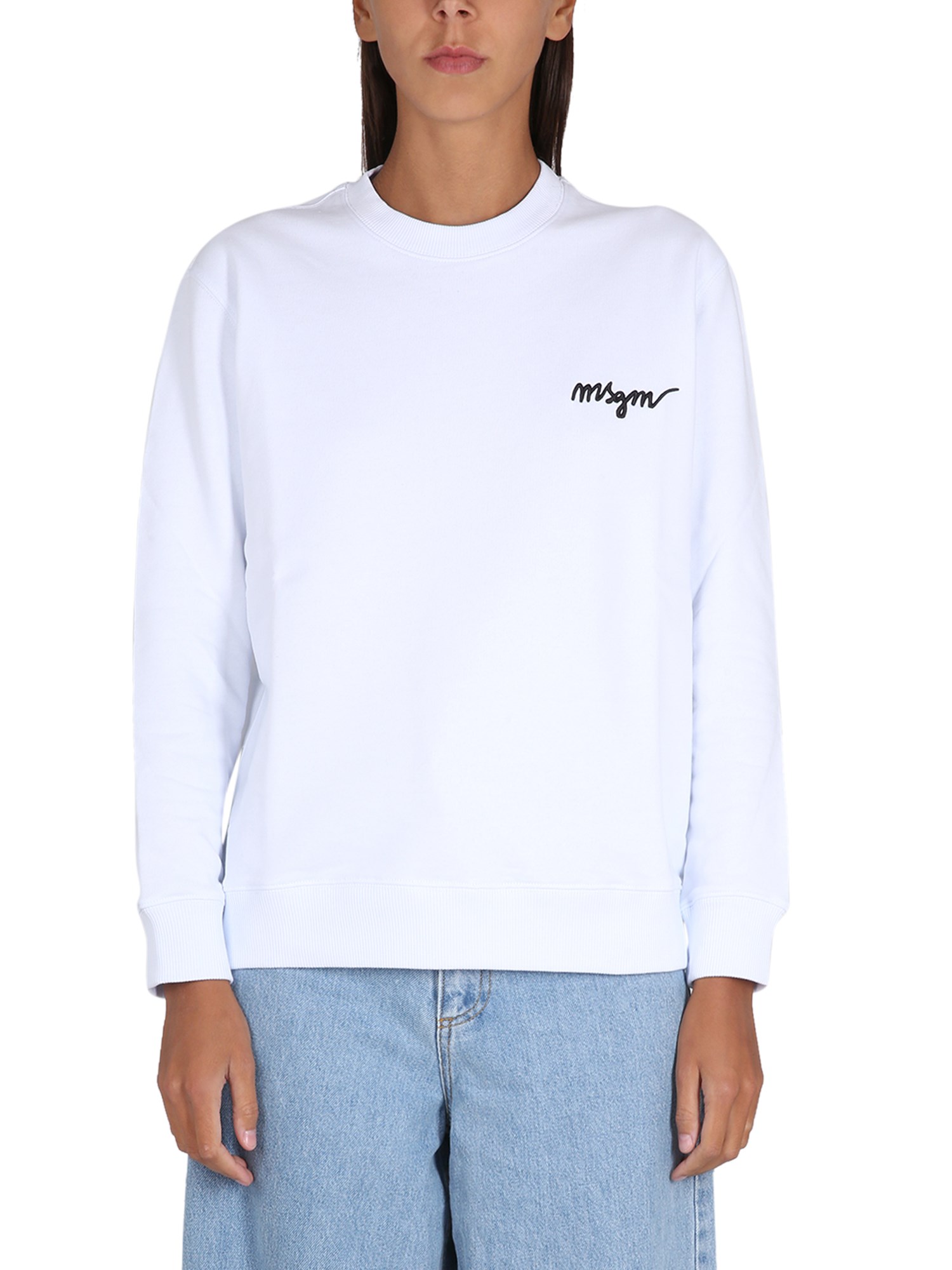 Msgm msgm sweatshirt with logo