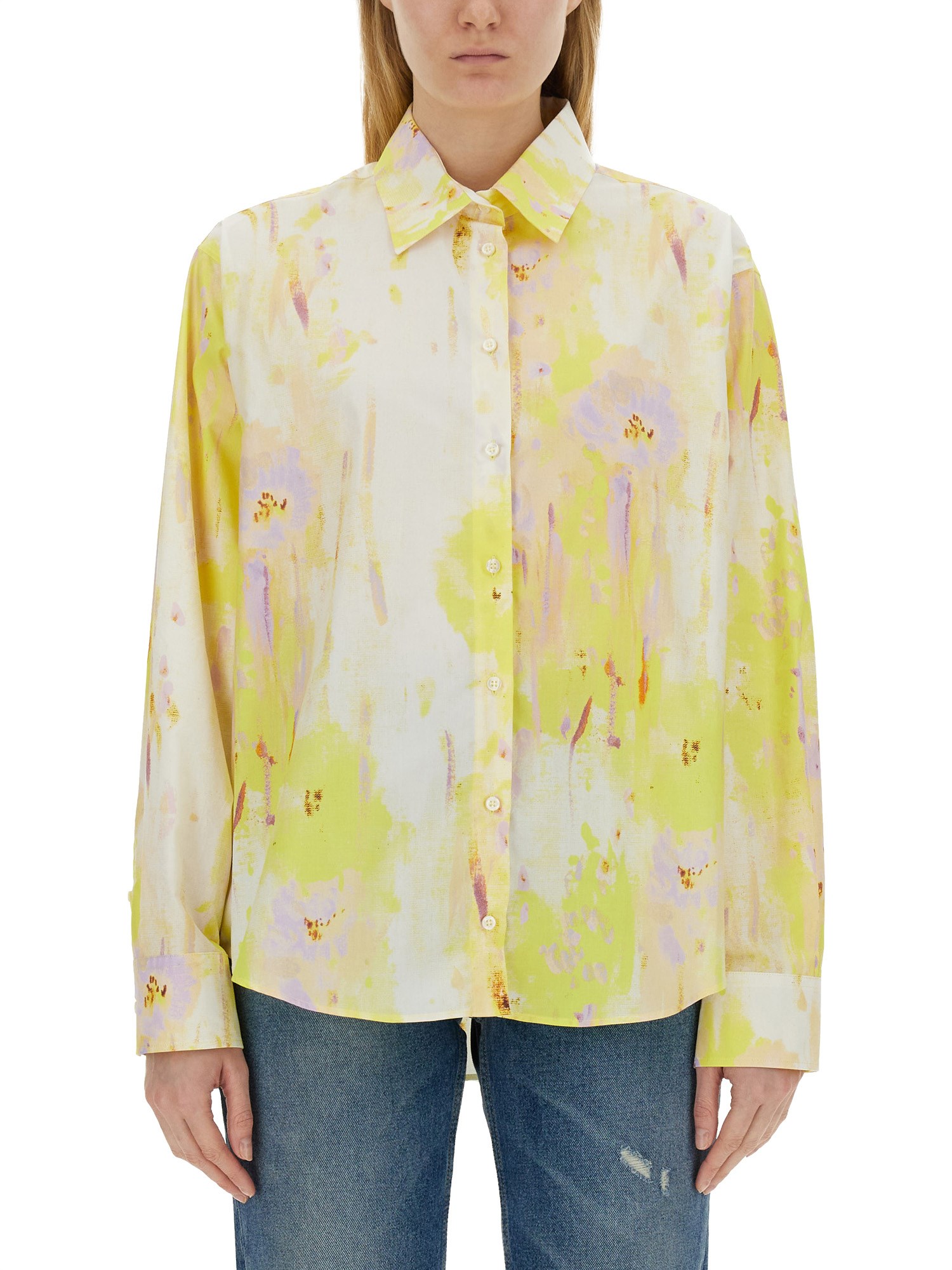 Msgm msgm printed shirt