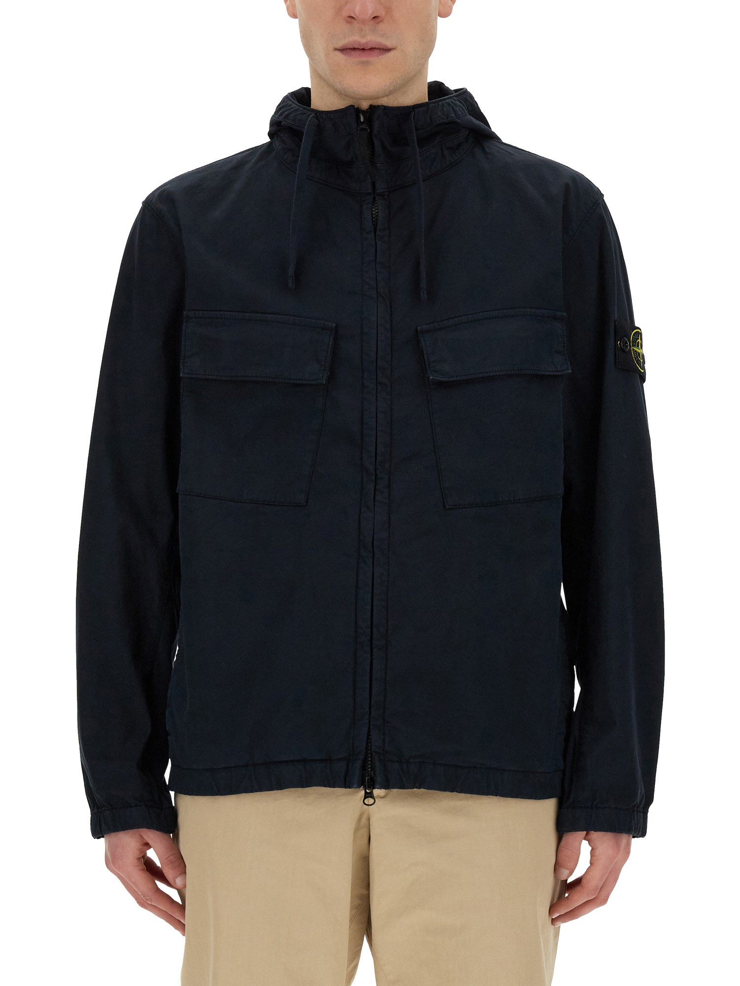 Stone Island stone island jacket with logo