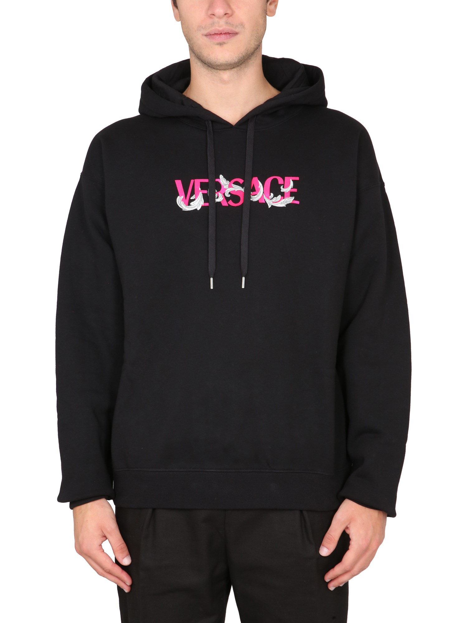 Versace versace sweatshirt with logo