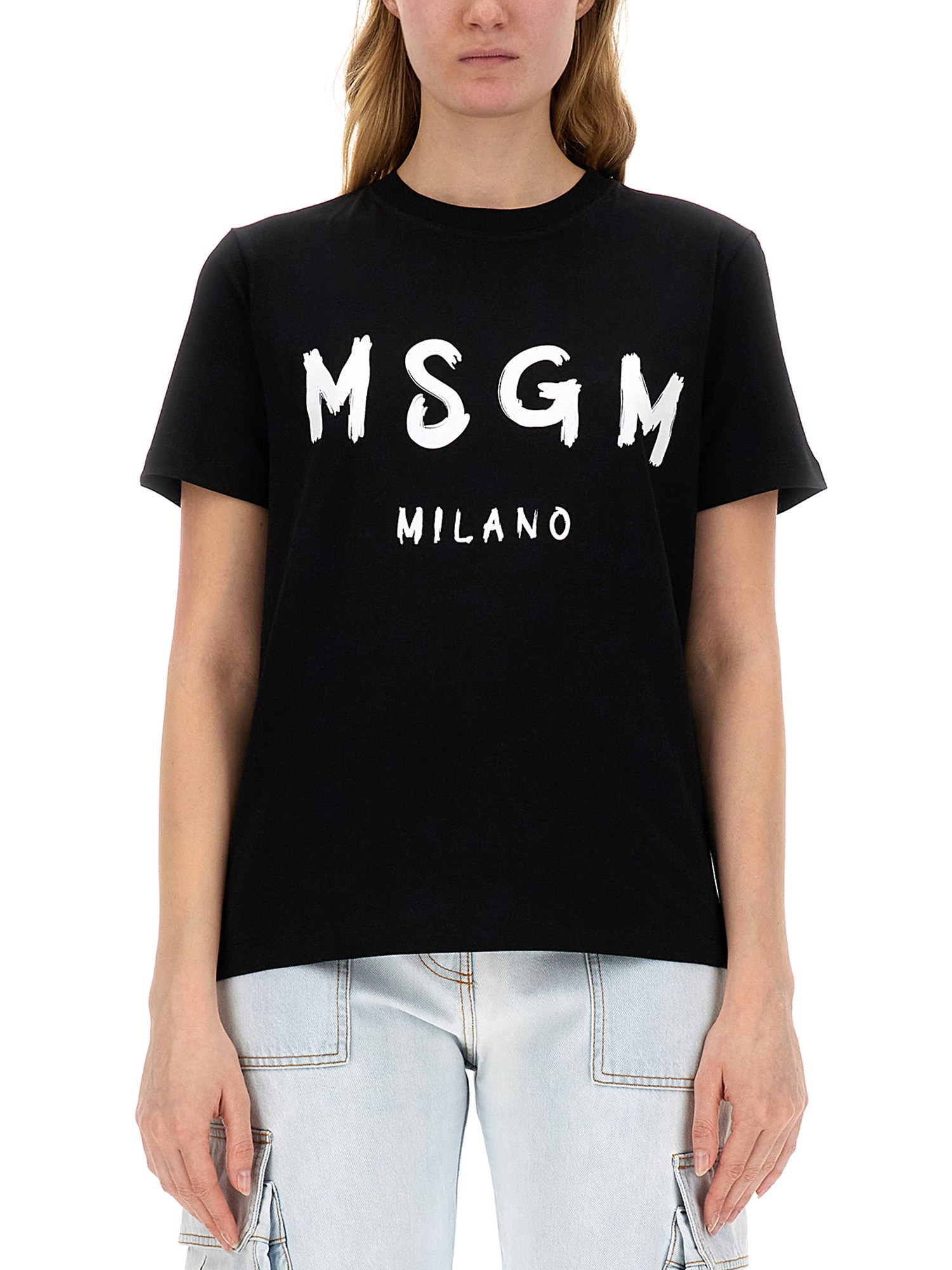 Msgm msgm t-shirt with logo