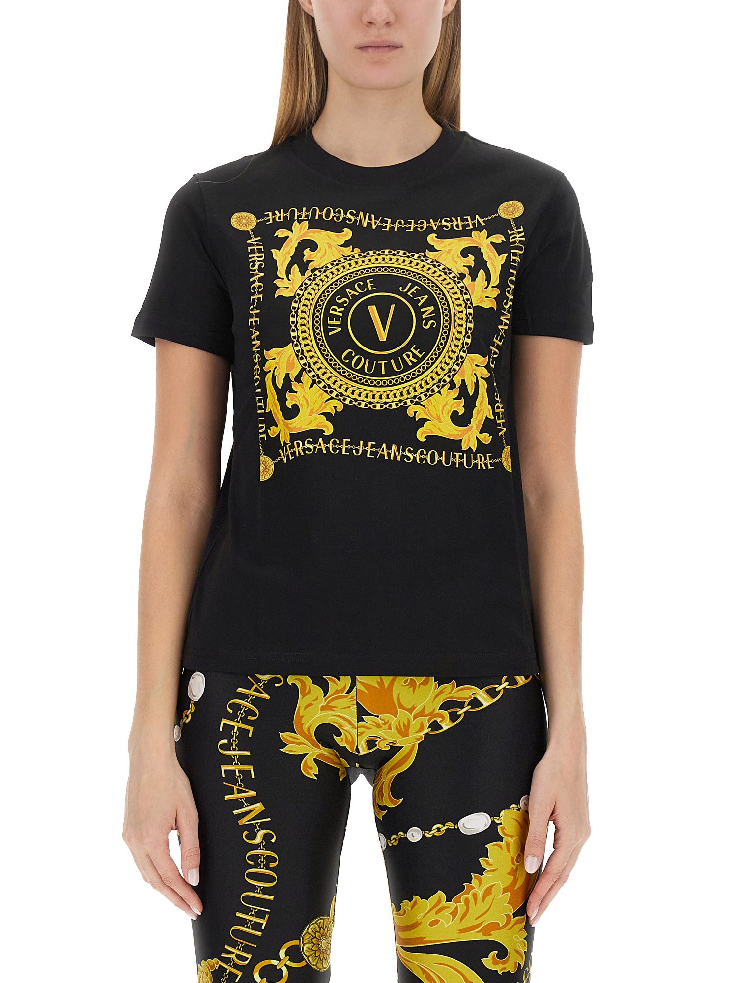 Versace Jeans Couture versace jeans couture t-shirt with logo