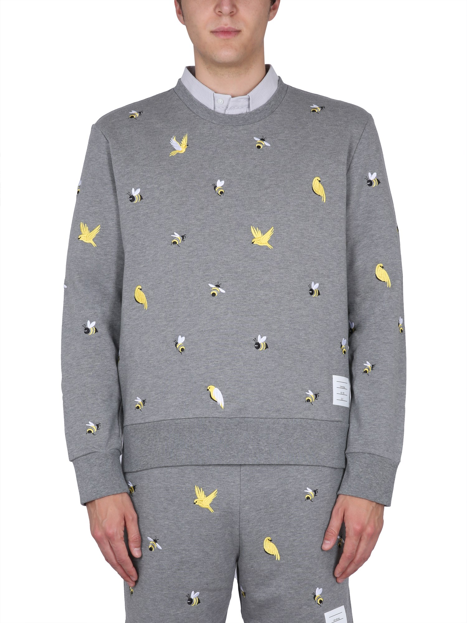 Thom Browne thom browne birds & bees sweatshirt