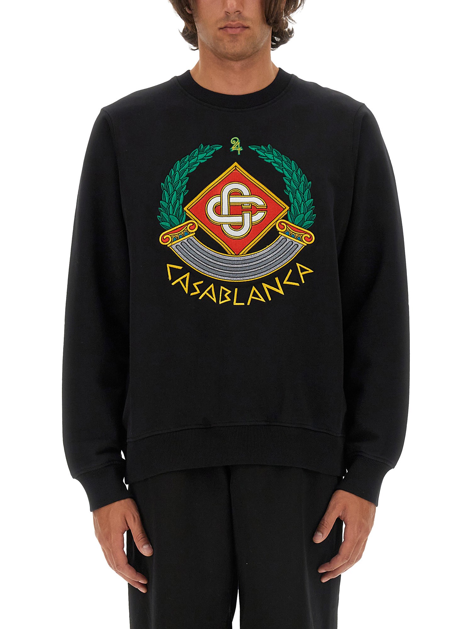 Casablanca casablanca sweatshirt with logo