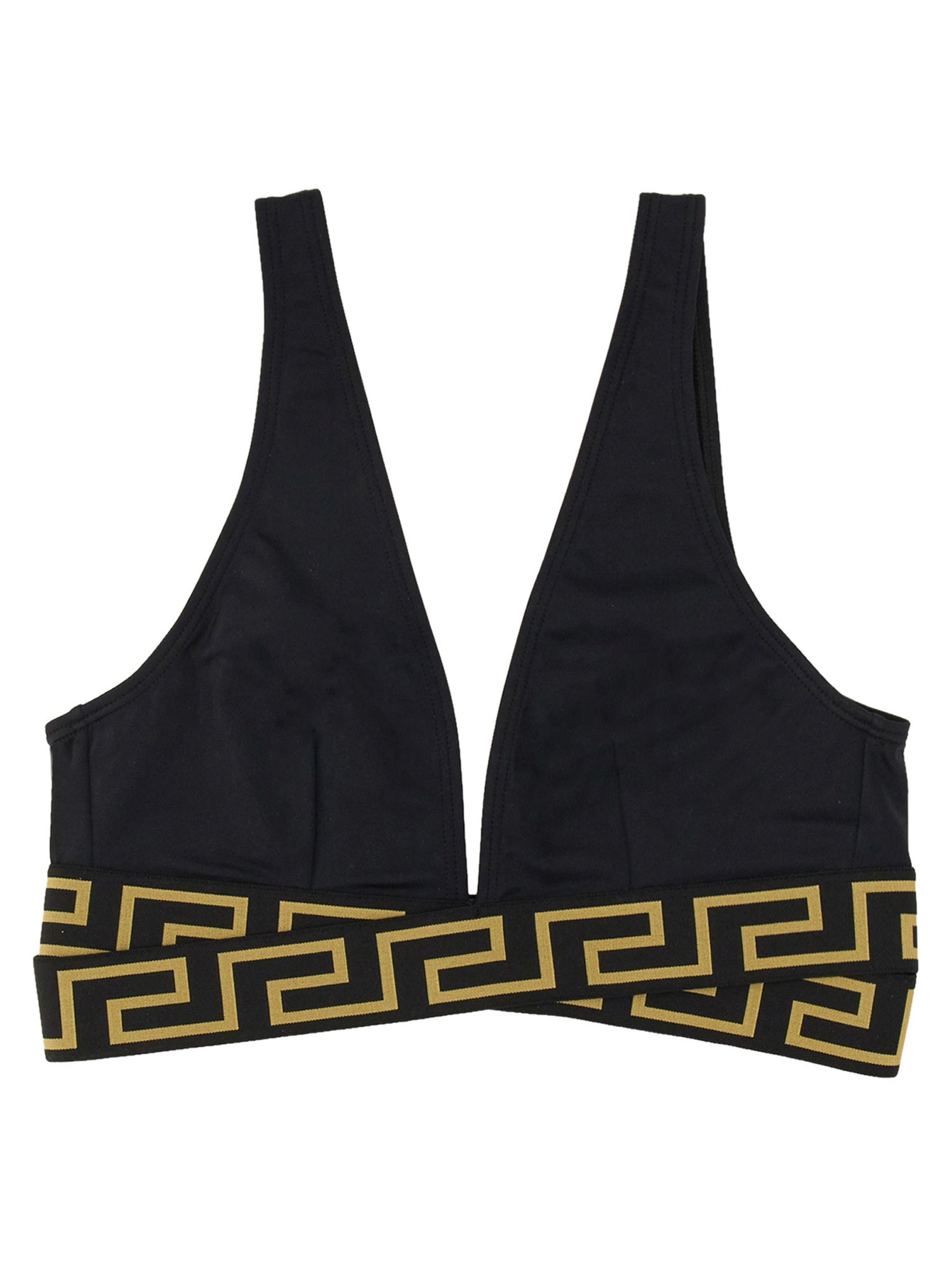 Versace versace greek bikini top