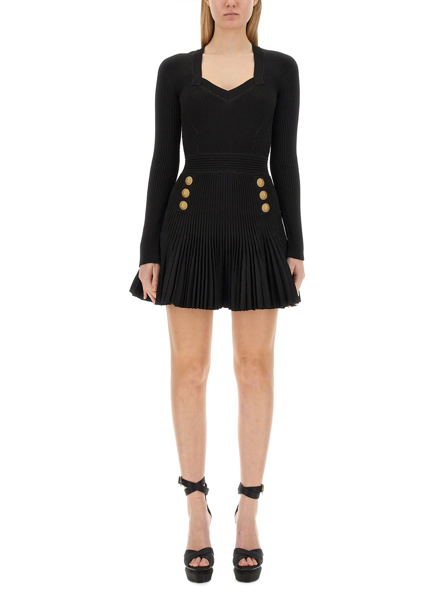 Balmain balmain short knit dress