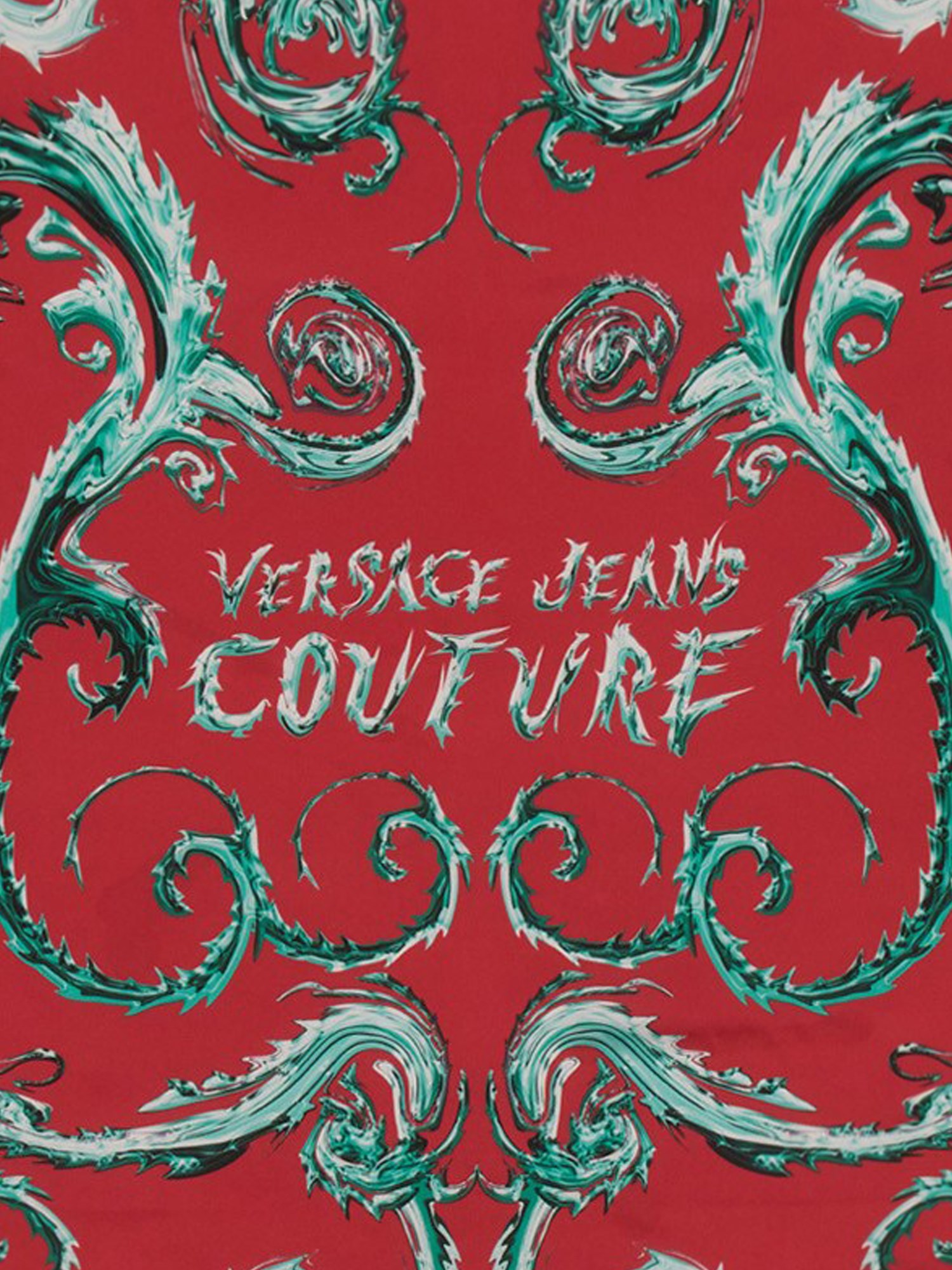 Versace Jeans Couture versace jeans couture silk scarf