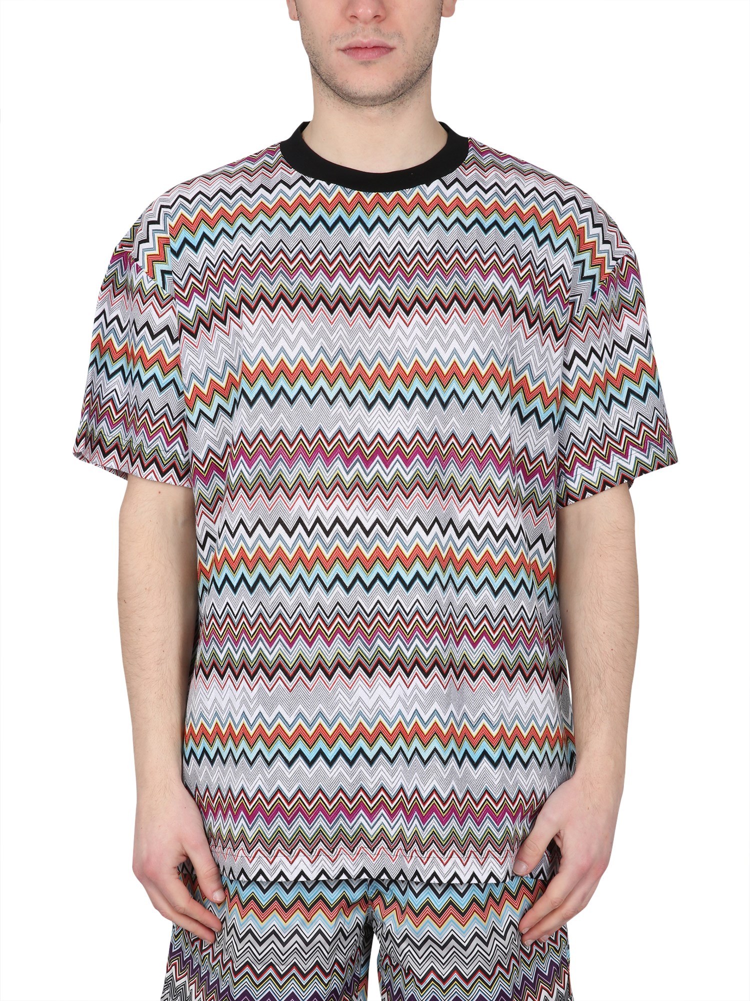 Missoni missoni cotton-silk blend t-shirt