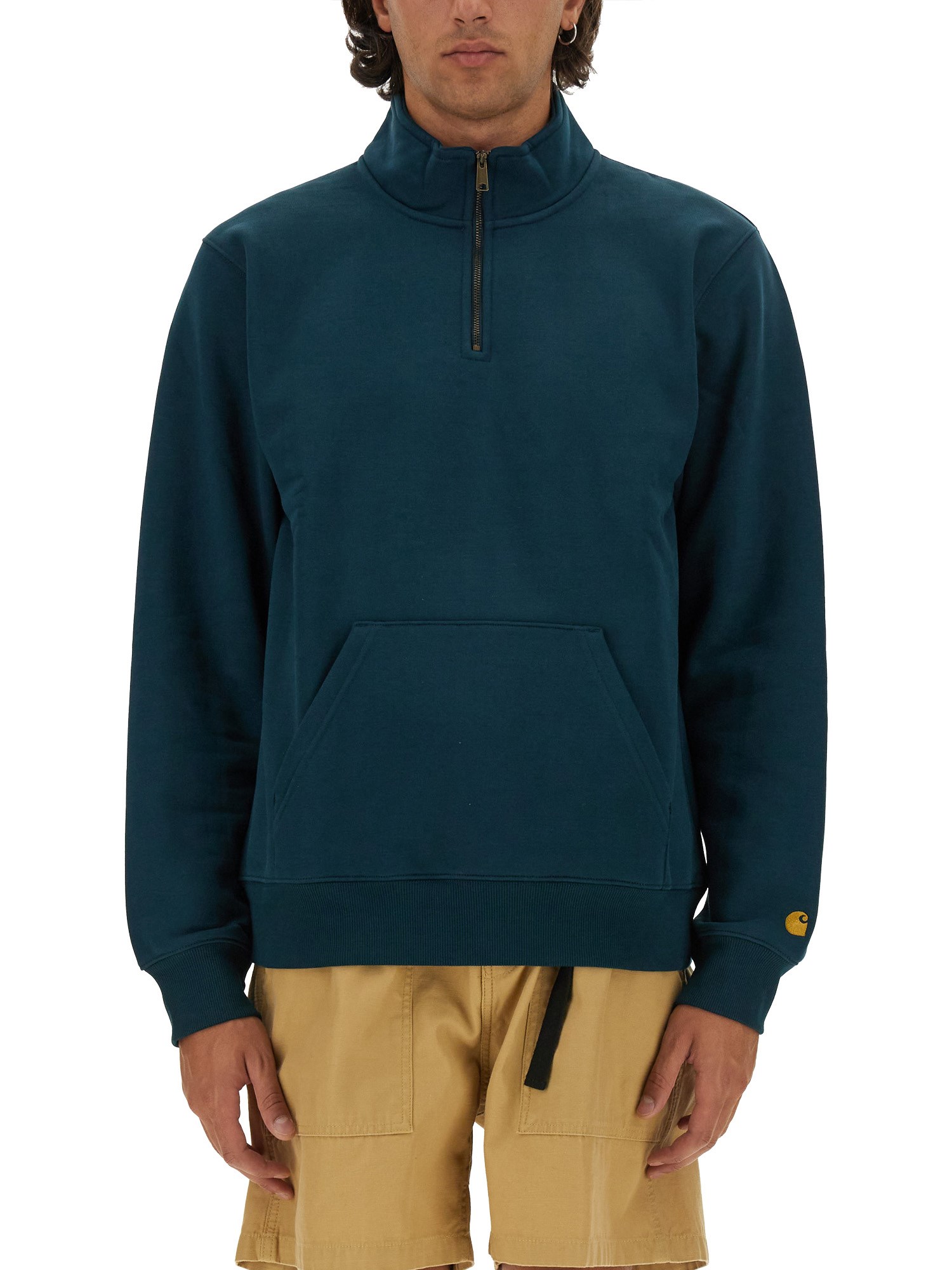 Carhartt WIP carhartt wip half zipper sweatshirt