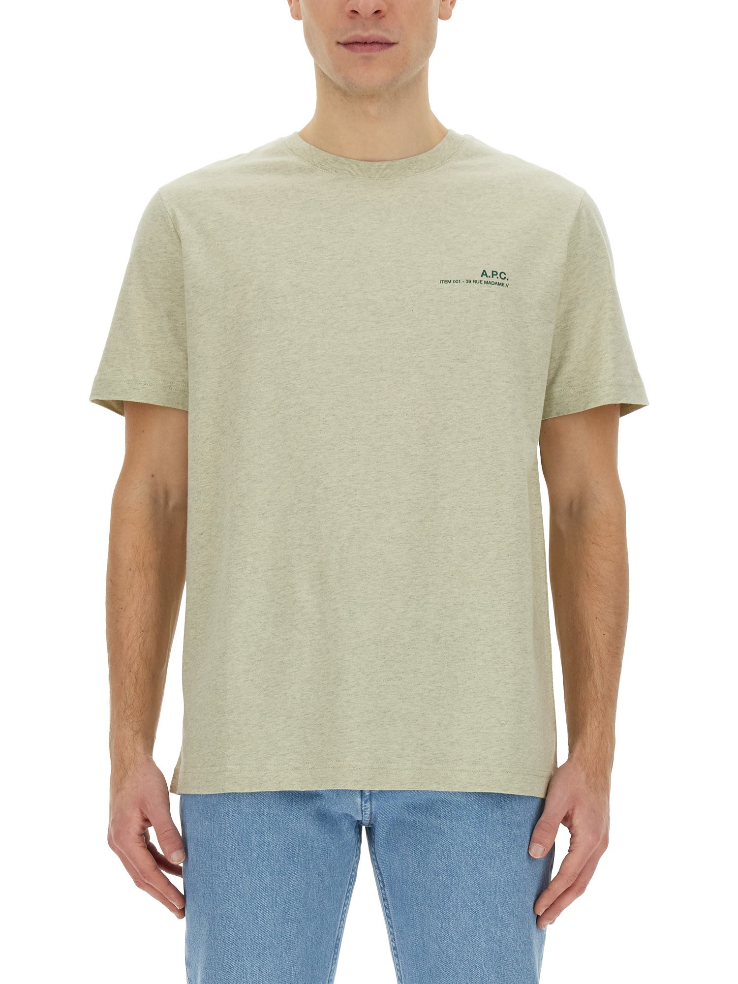 A.P.C. a. p.c. t-shirt with logo