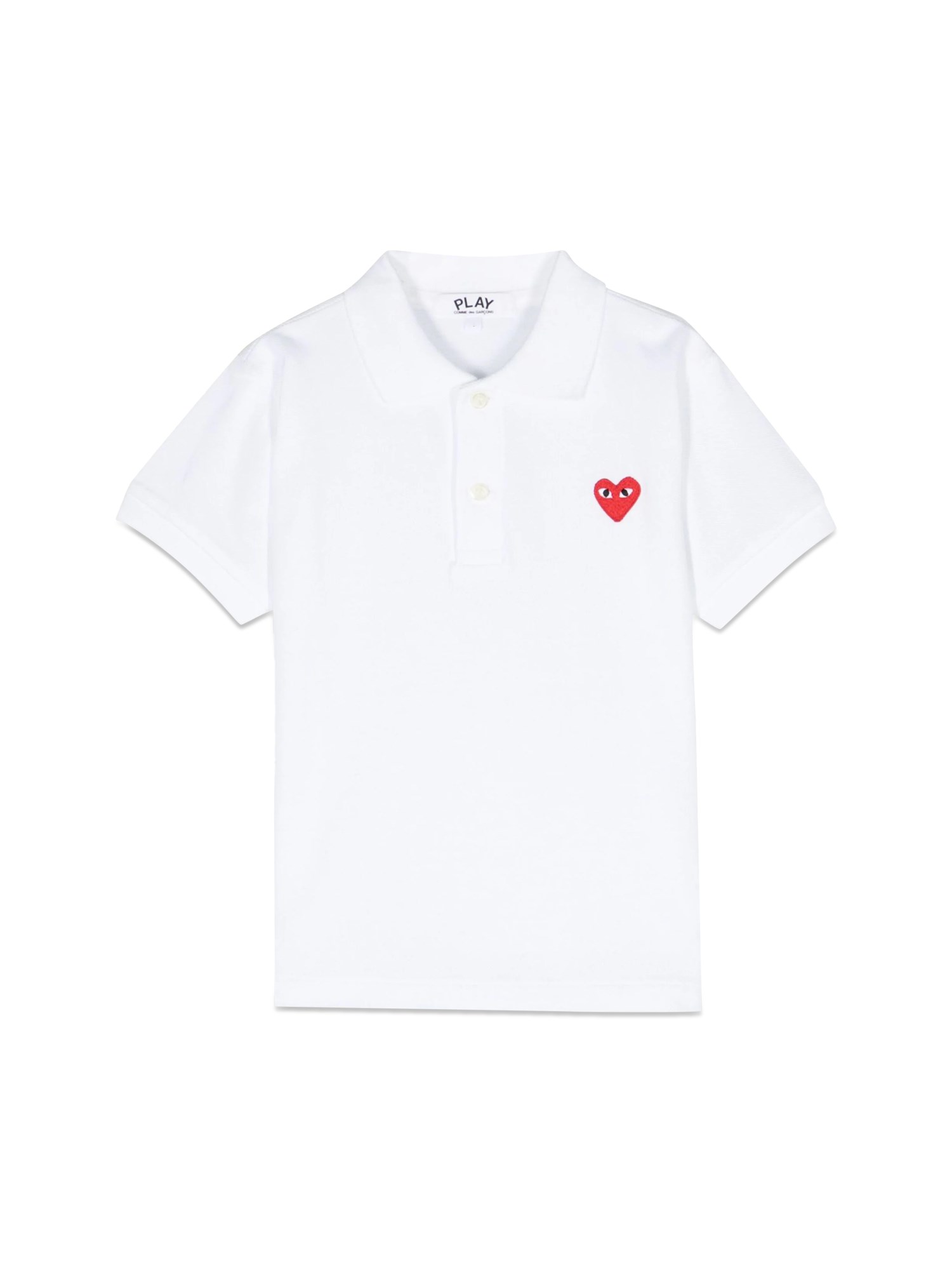 Comme Des Garçons Play comme des garcons play kids polo knit