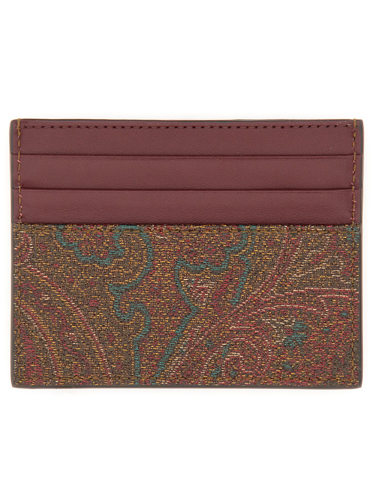 Etro etro paisley card holder