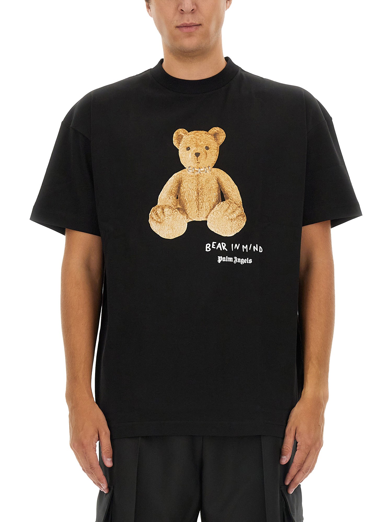 PALM ANGELS palm angels bear t-shirt