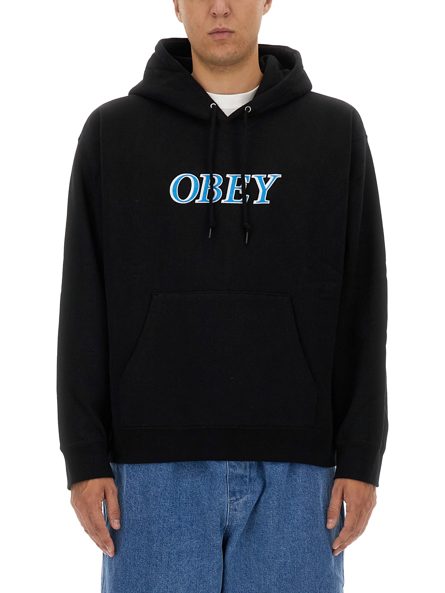 Obey obey sweatshirt with logo