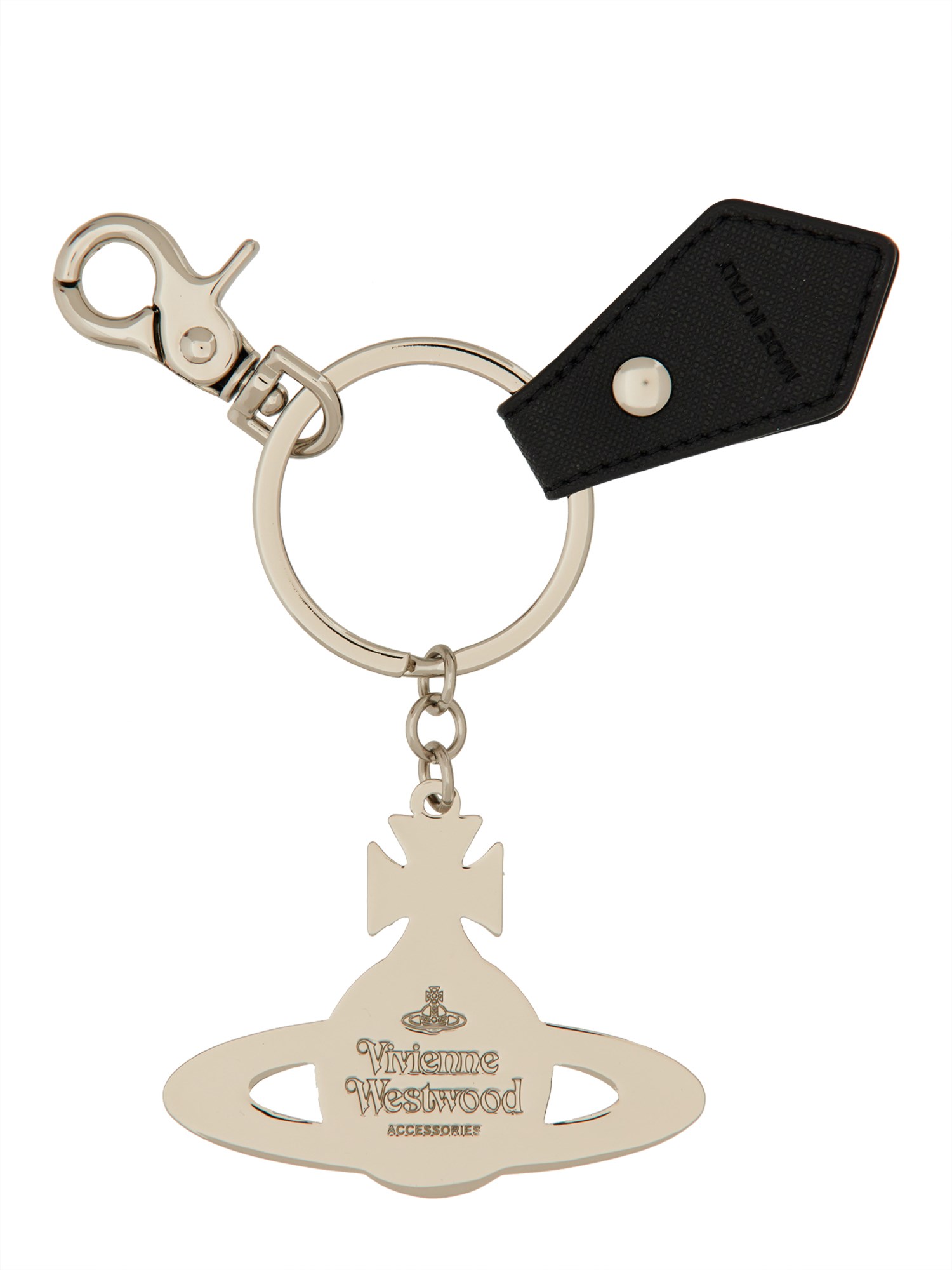 Vivienne Westwood vivienne westwood keychain "orb" hammered