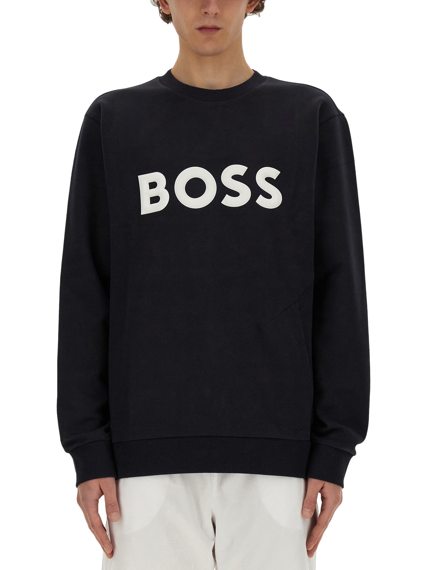 BOSS boss sweatshirt with logo