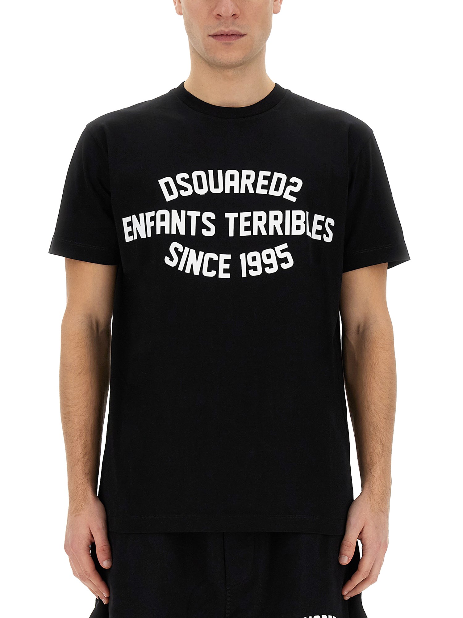 dsquared dsquared logo print t-shirt