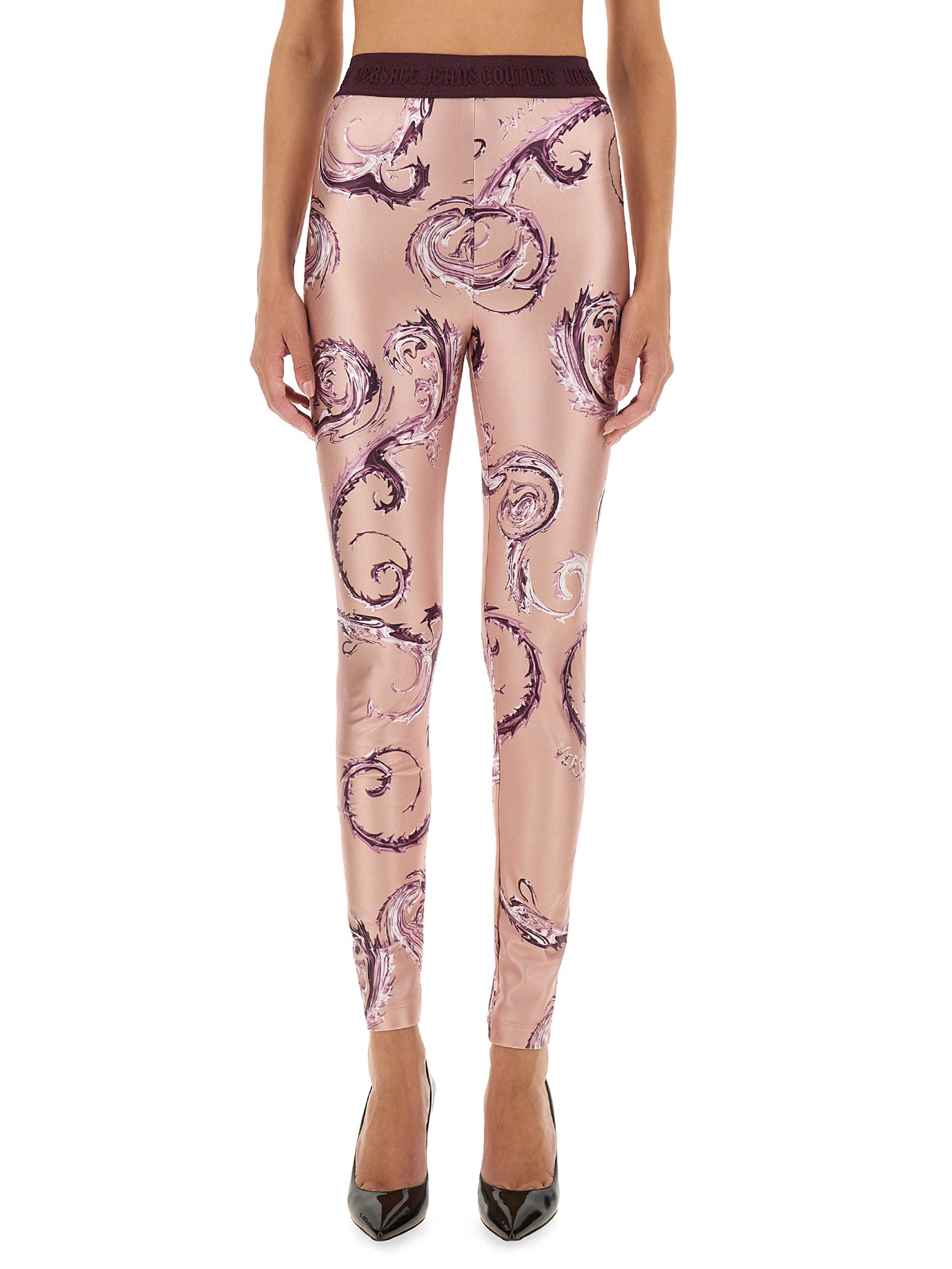 Versace Jeans Couture versace jeans couture leggings with print