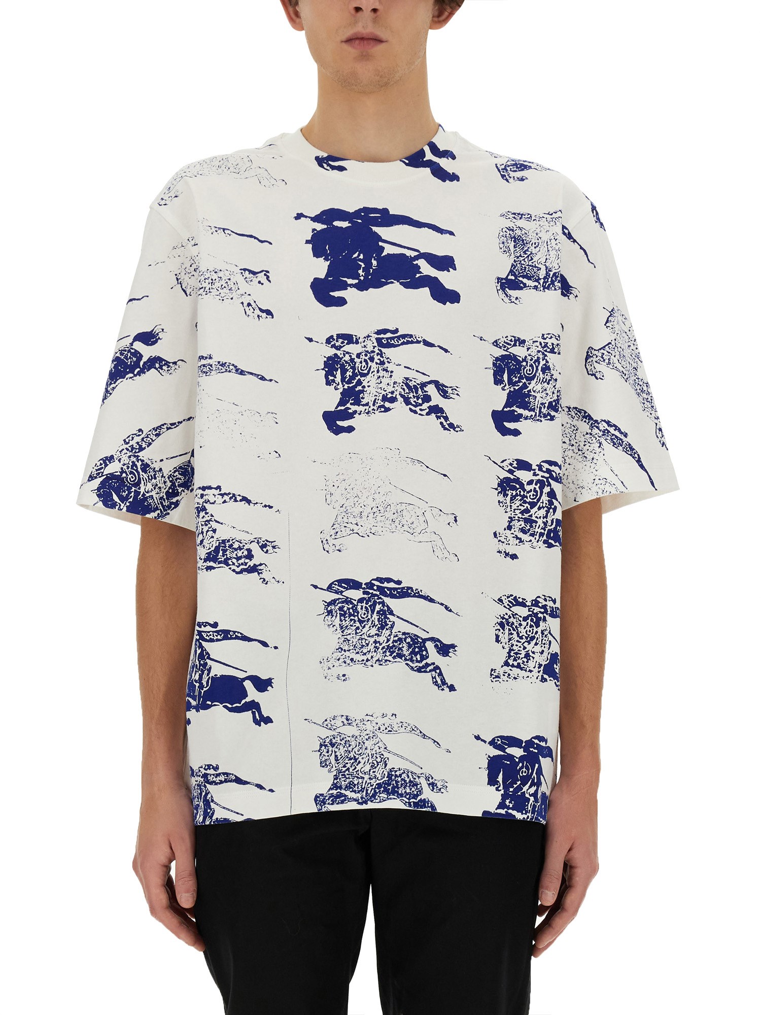 Burberry burberry ekd print t-shirt