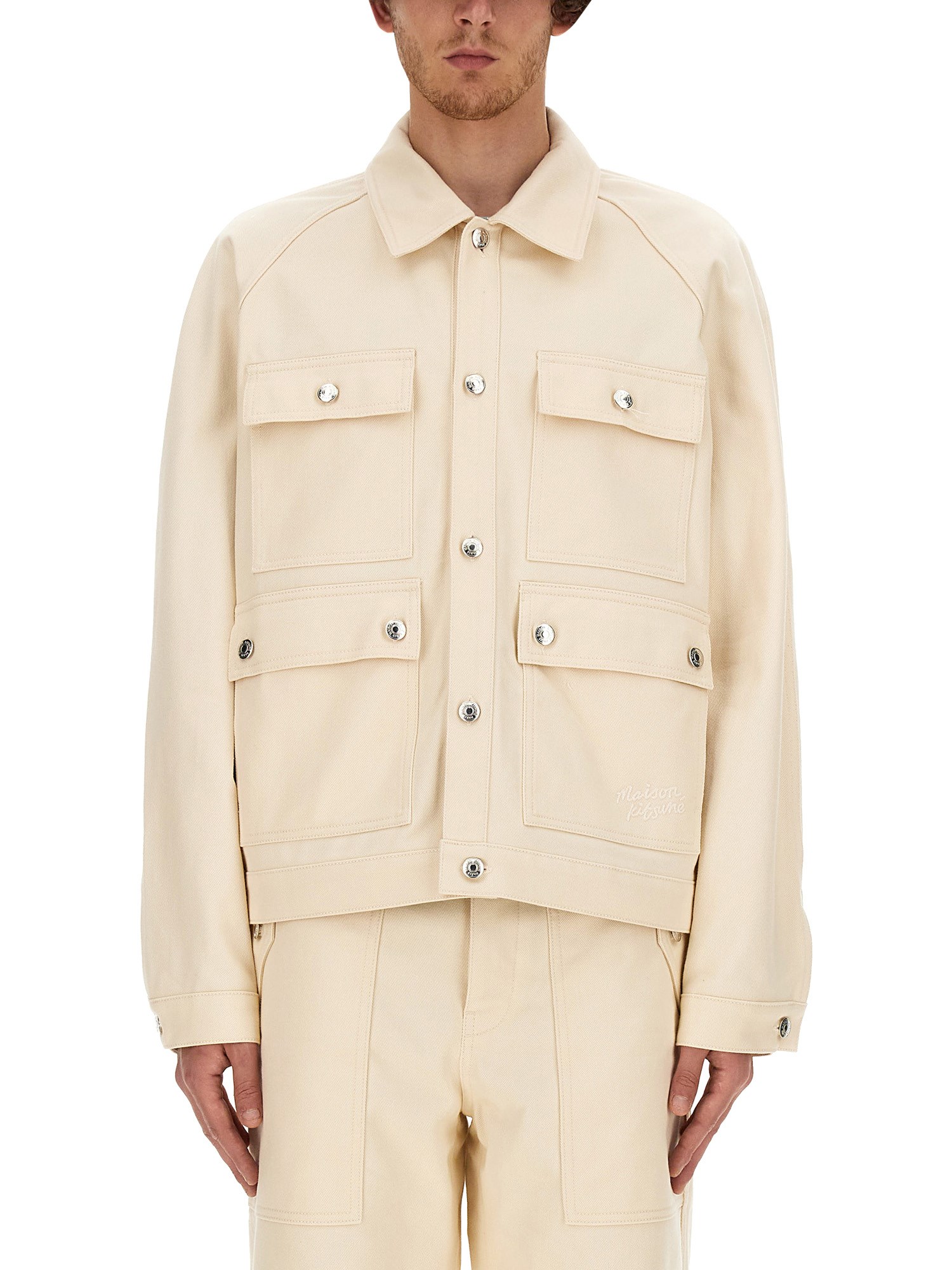 Maison Kitsuné maison kitsuné workwear jacket