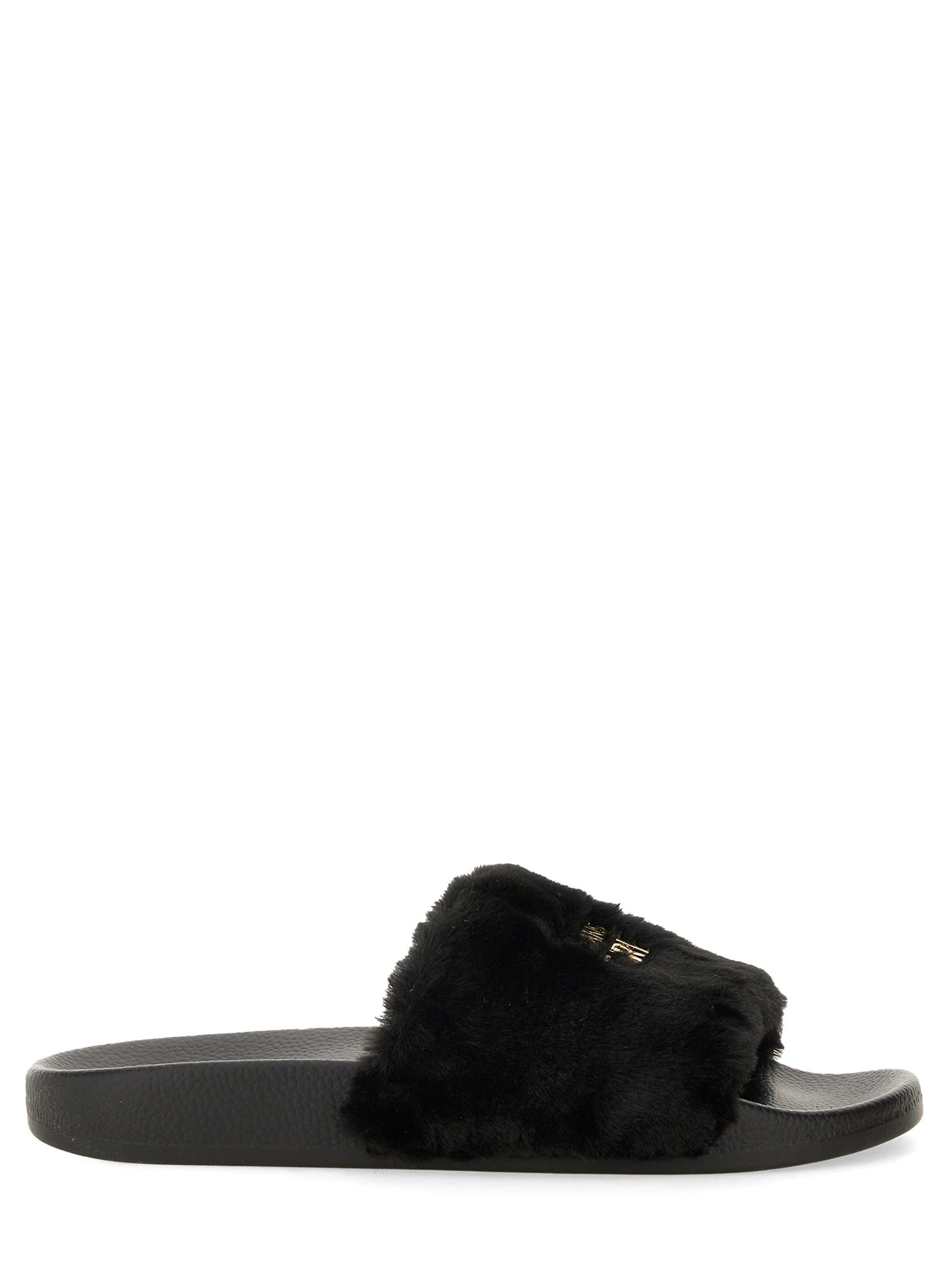 Versace Jeans Couture versace jeans couture slide sandal with logo