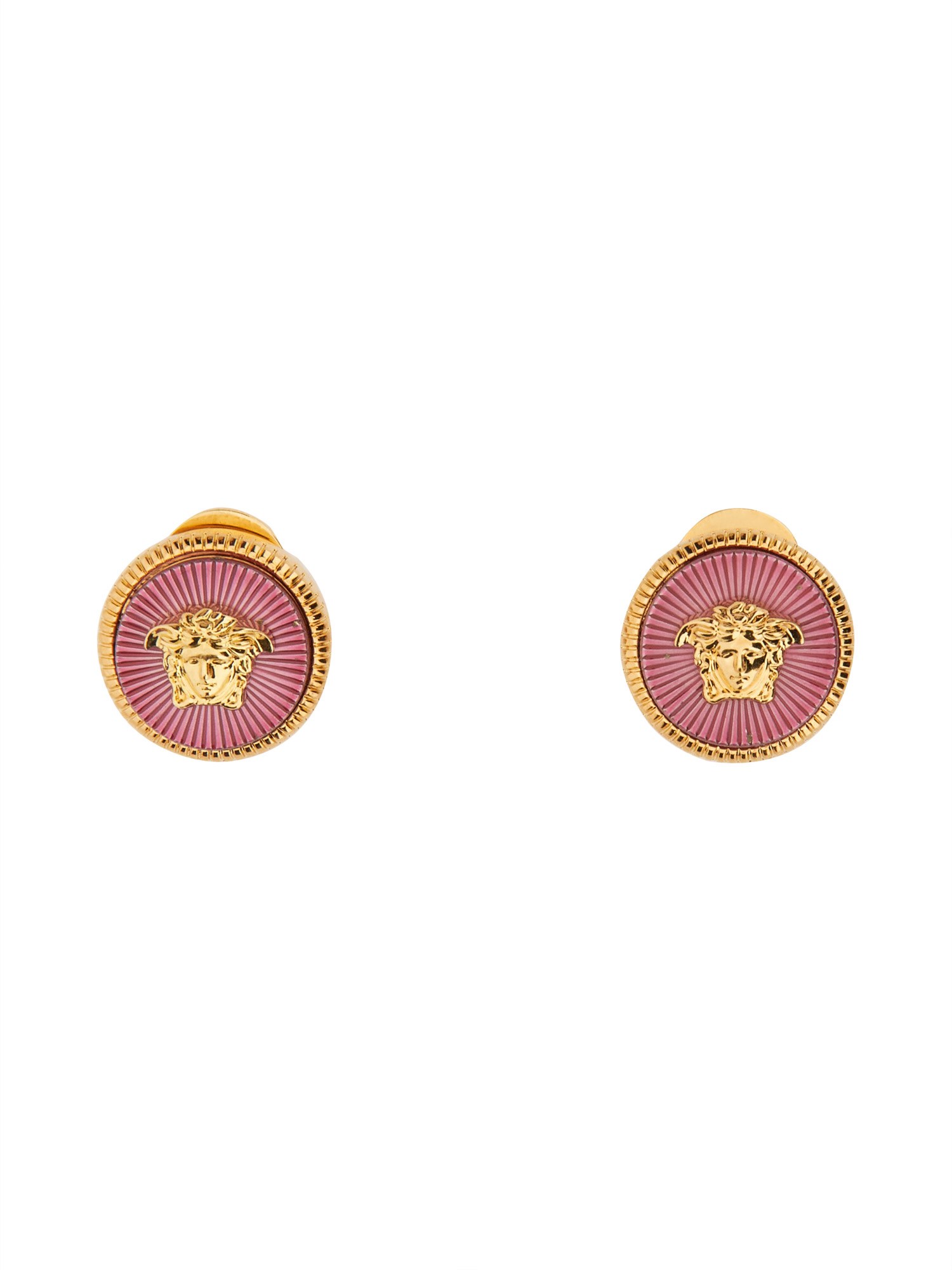 Versace versace biggie jellyfish button earrings