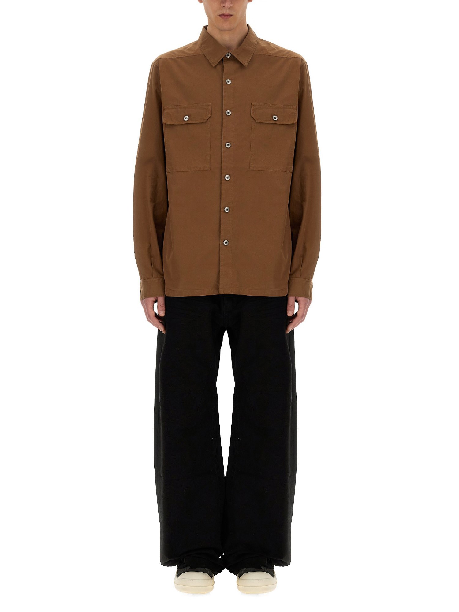 Rick Owens Drkshdw rick owens drkshdw oversize fit shirt